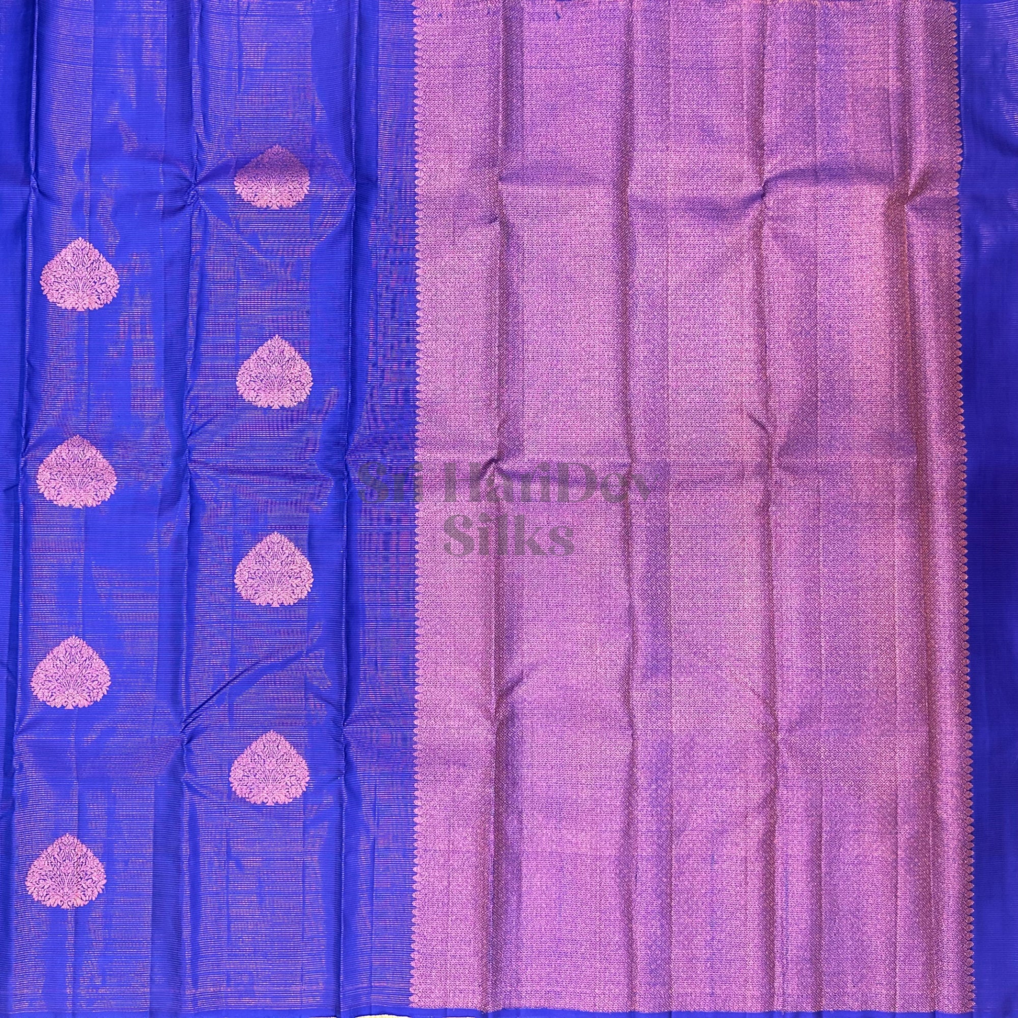 SHS7975 Kanchipuram Pure Handloom Silk Sari