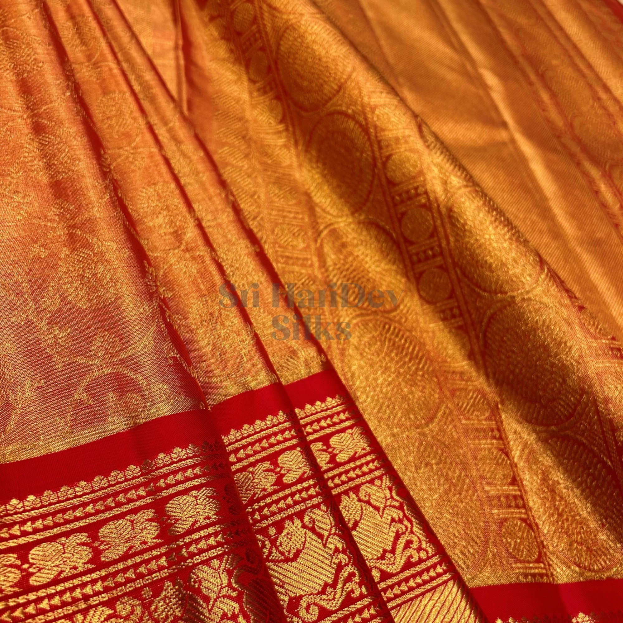 SHS8233 Kanchipuram Wedding Silk Sari