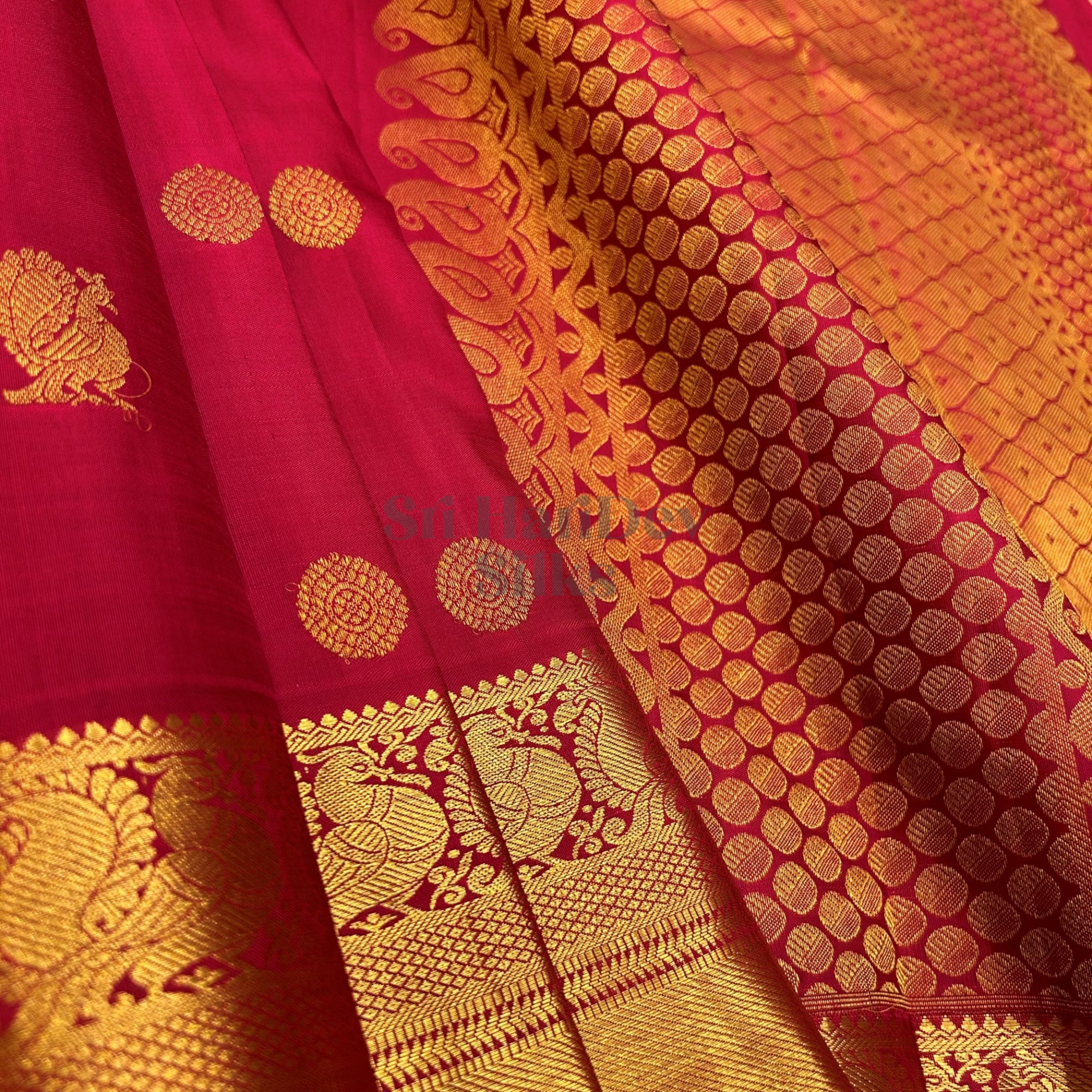 SHS8144 Kanchipuram Pure Handloom Silk Sari