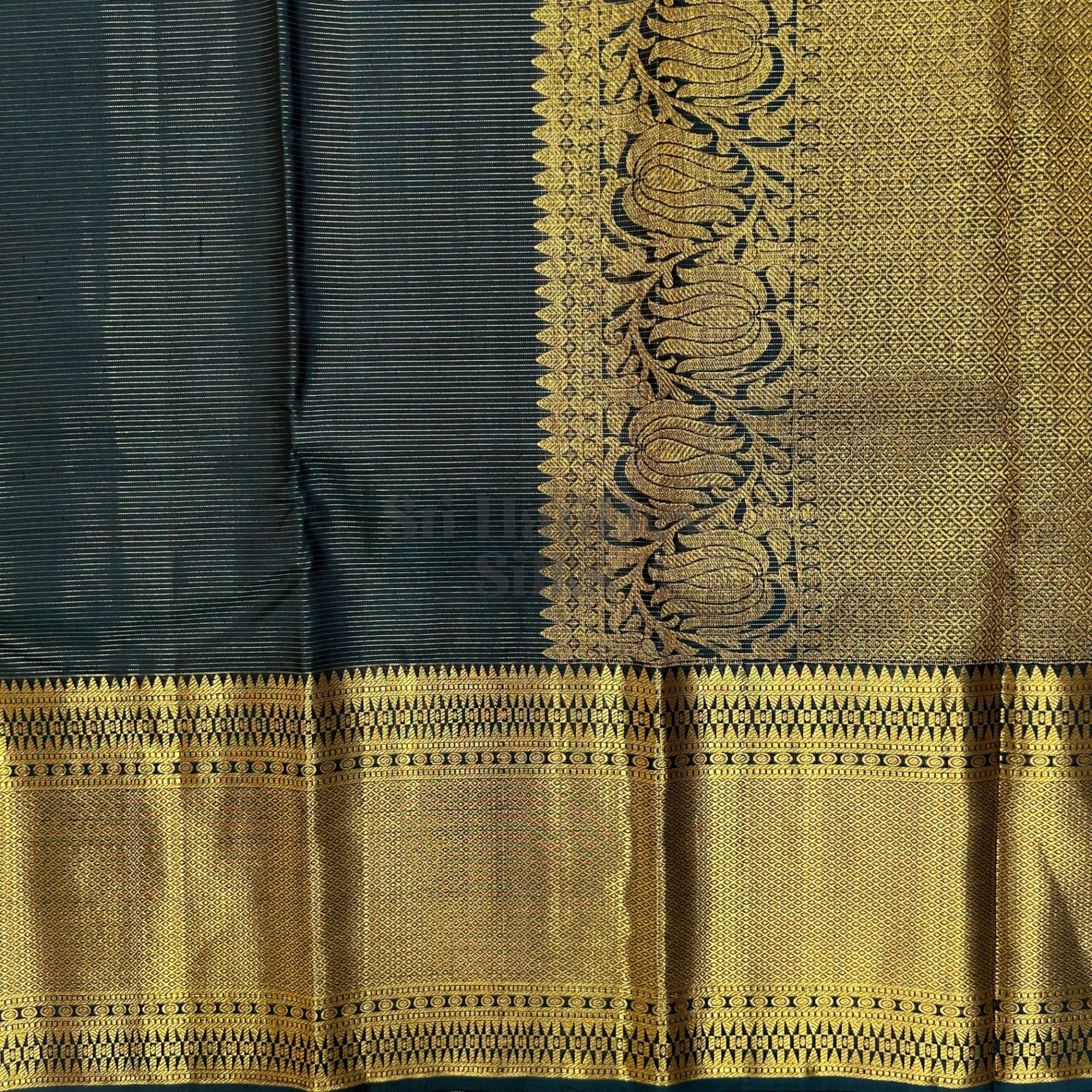 SHS7974 Kanchipuram Pure Handloom Silk Sari