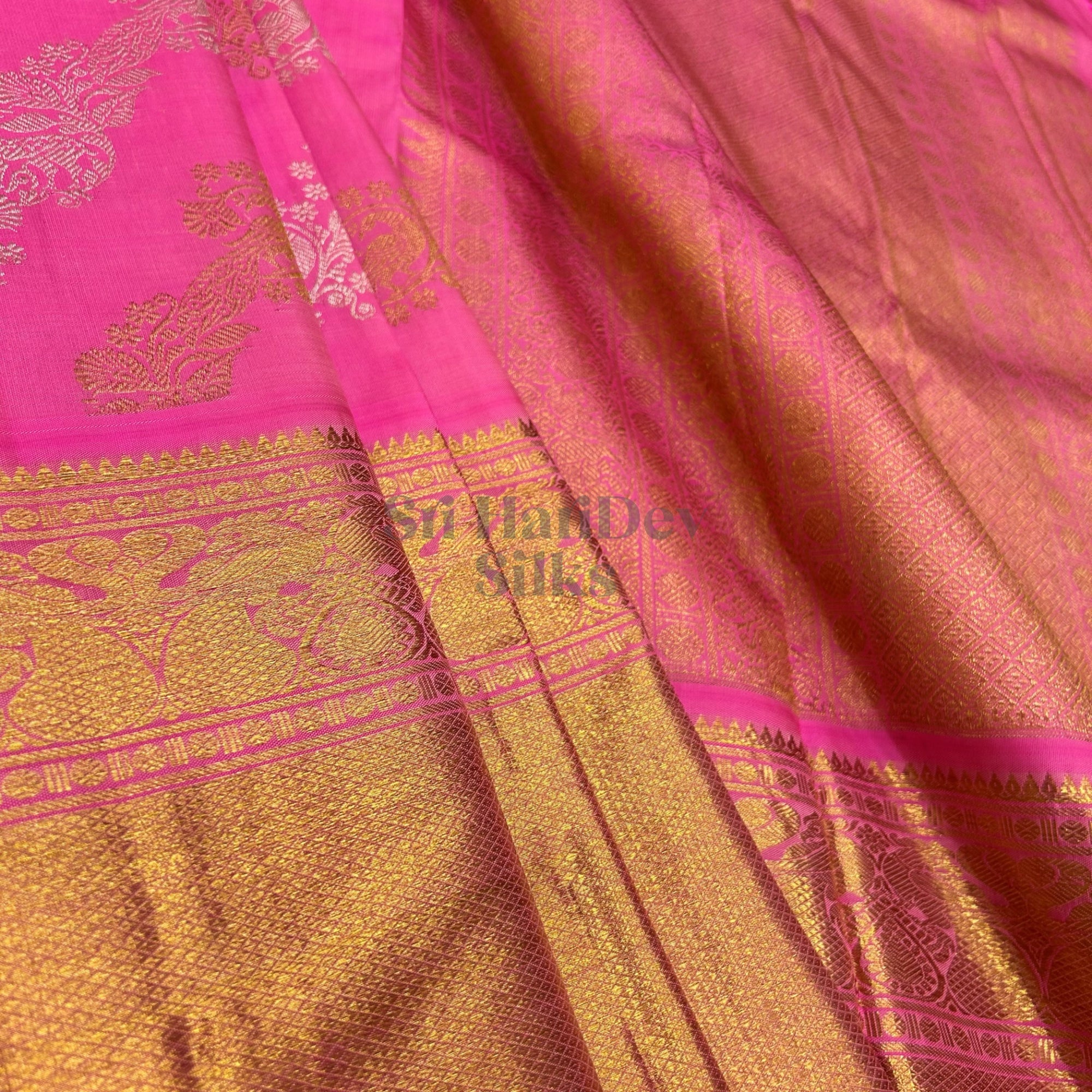 SHS8145 Kanchipuram Wedding Silk Sari