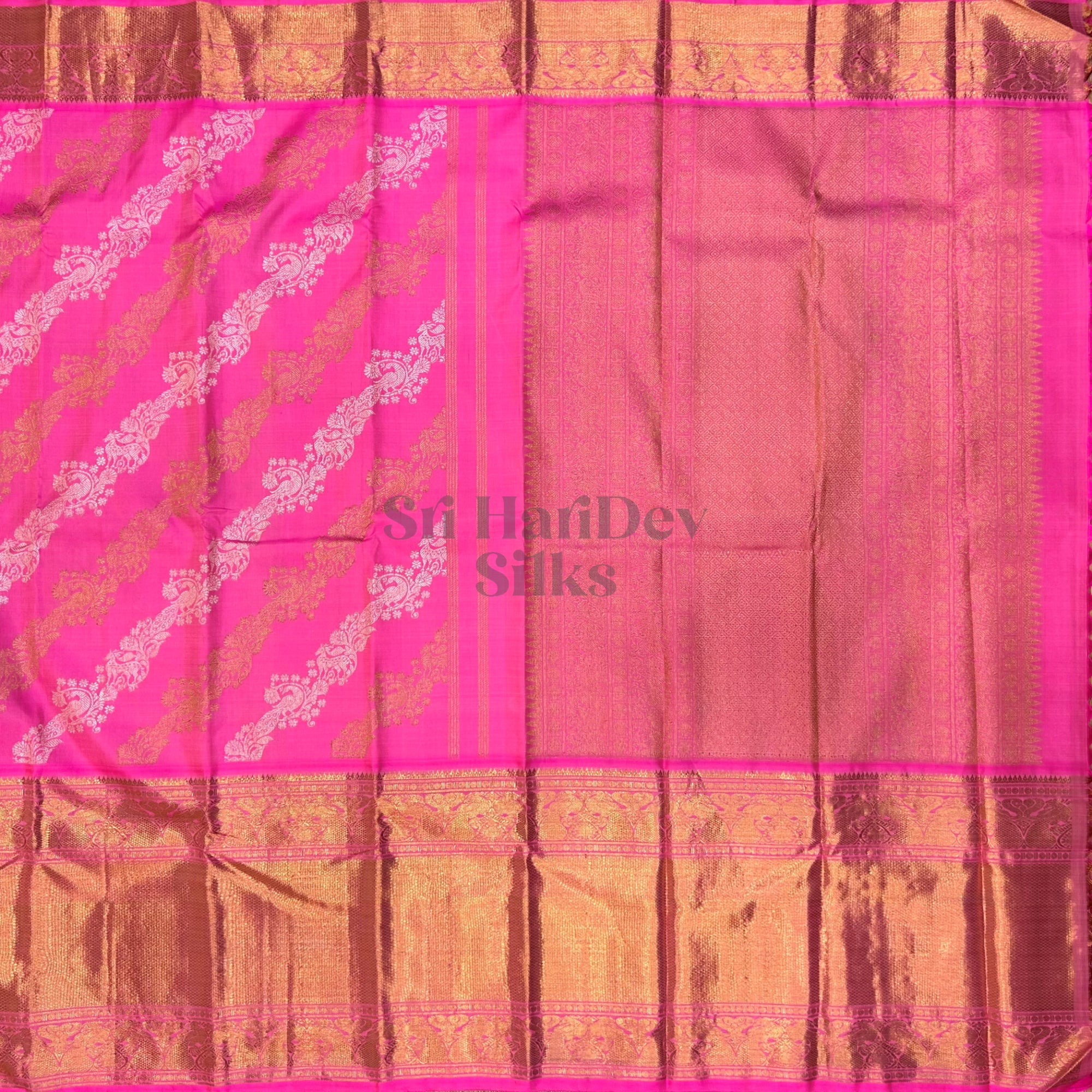 SHS8145 Kanchipuram Wedding Silk Sari