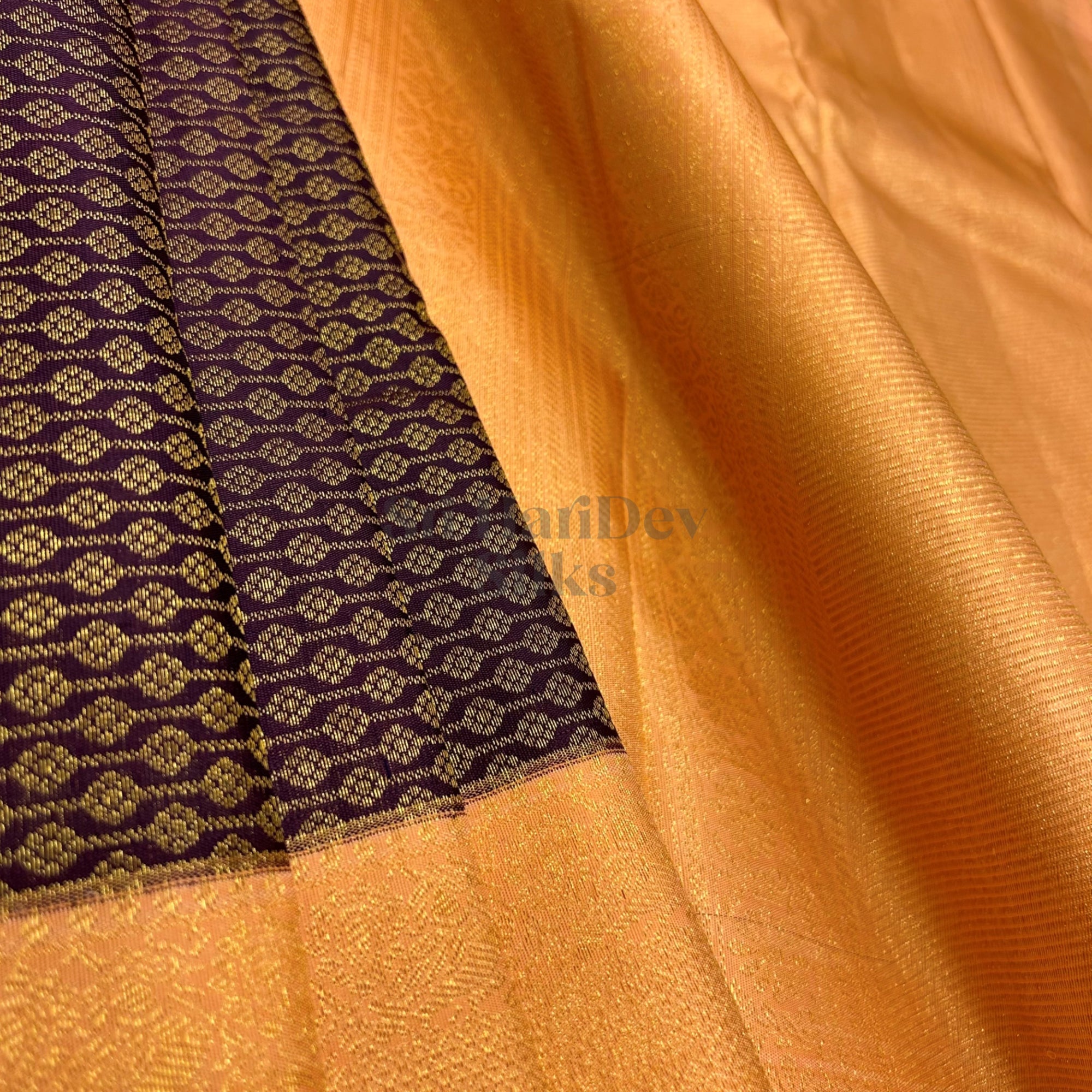 SHS7119 Kanchipuram Wedding Silk Sari
