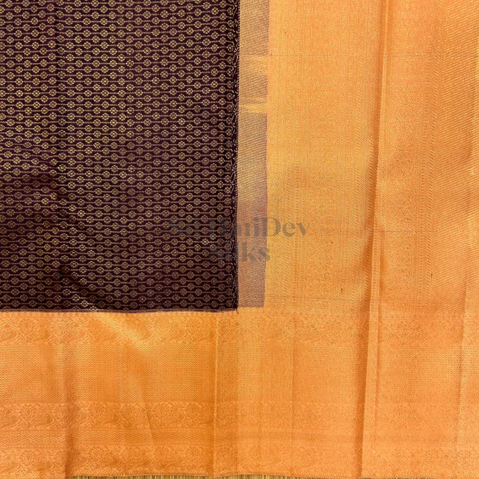 SHS7119 Kanchipuram Wedding Silk Sari