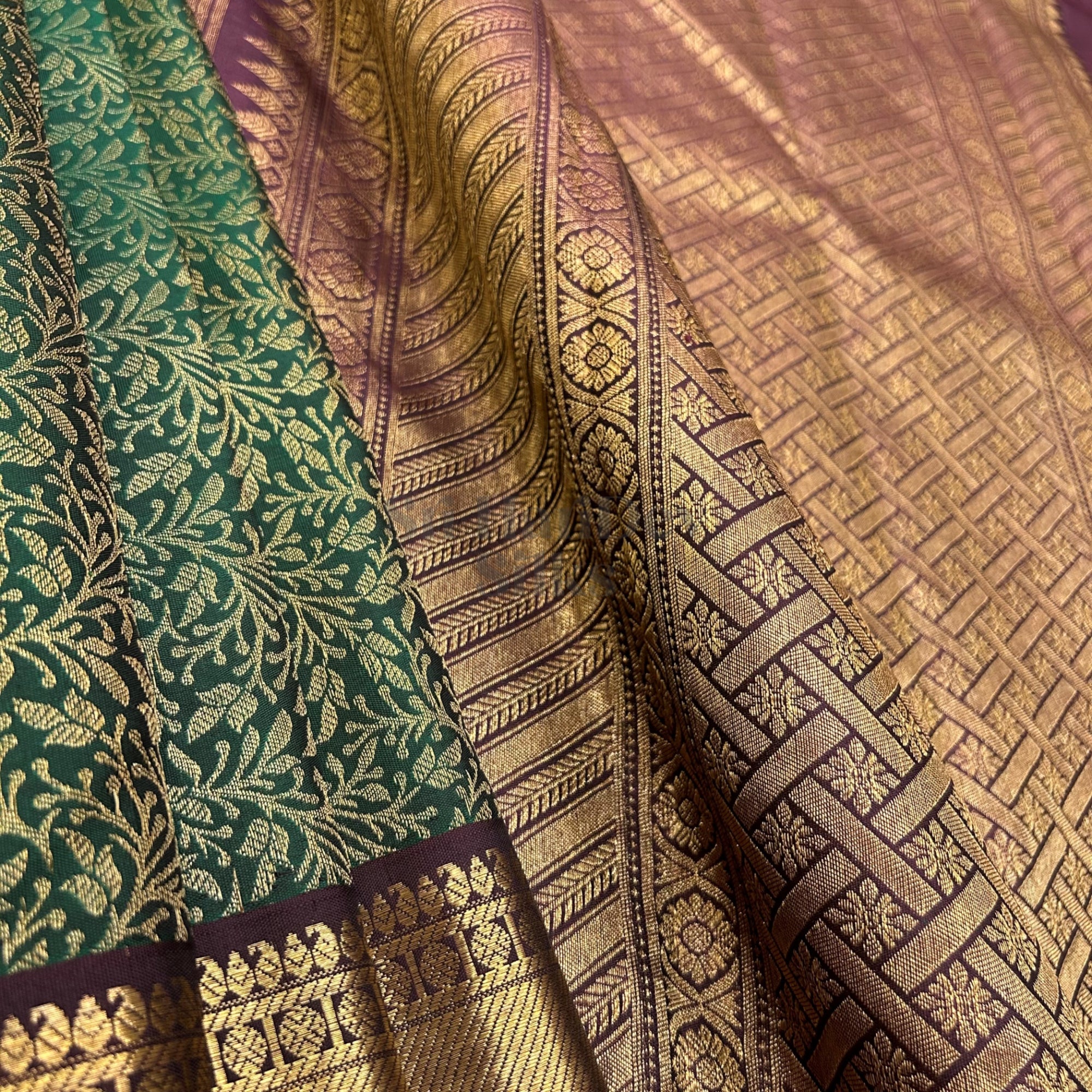 SHS8204 Kanchipuram Wedding Silk Sari