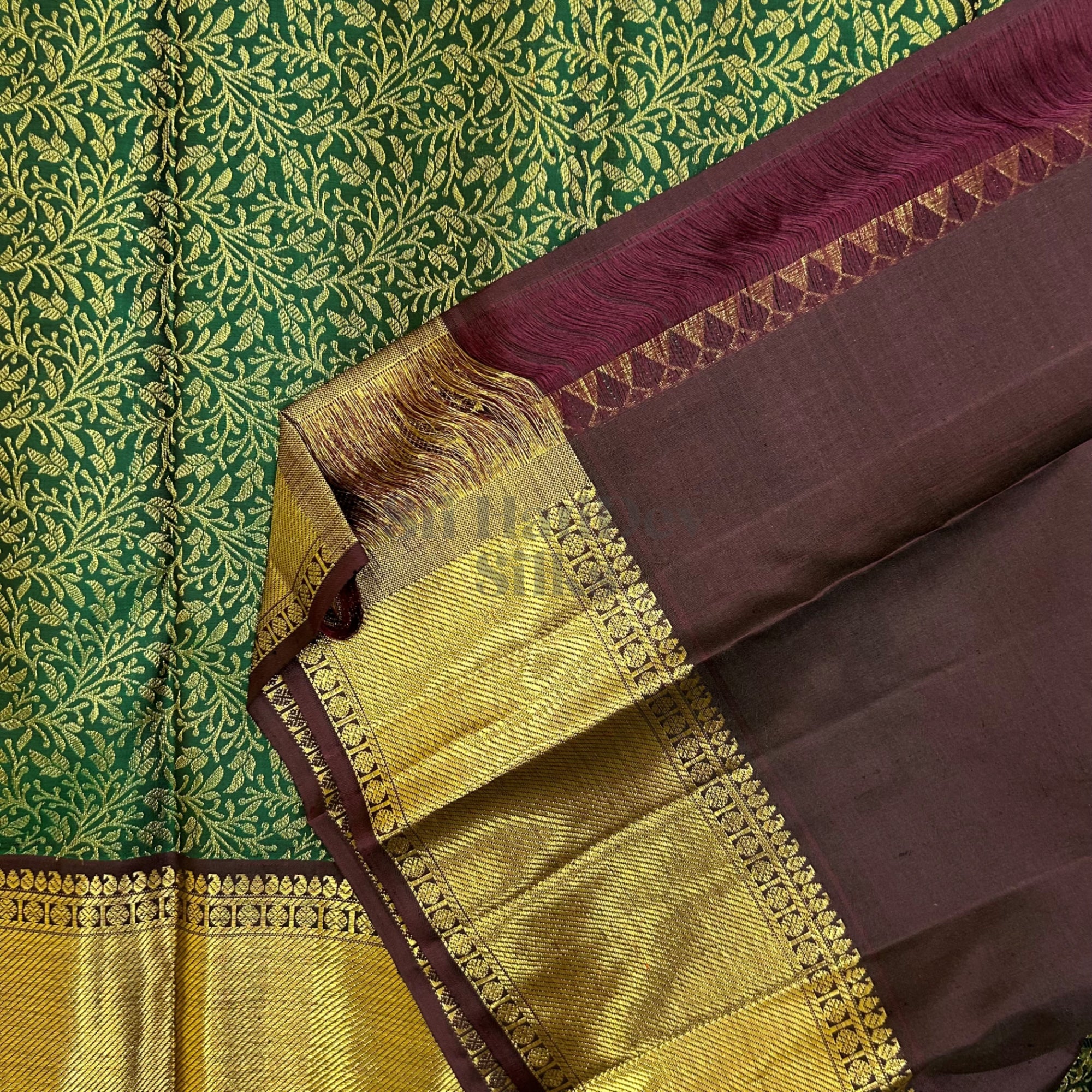 SHS8204 Kanchipuram Wedding Silk Sari