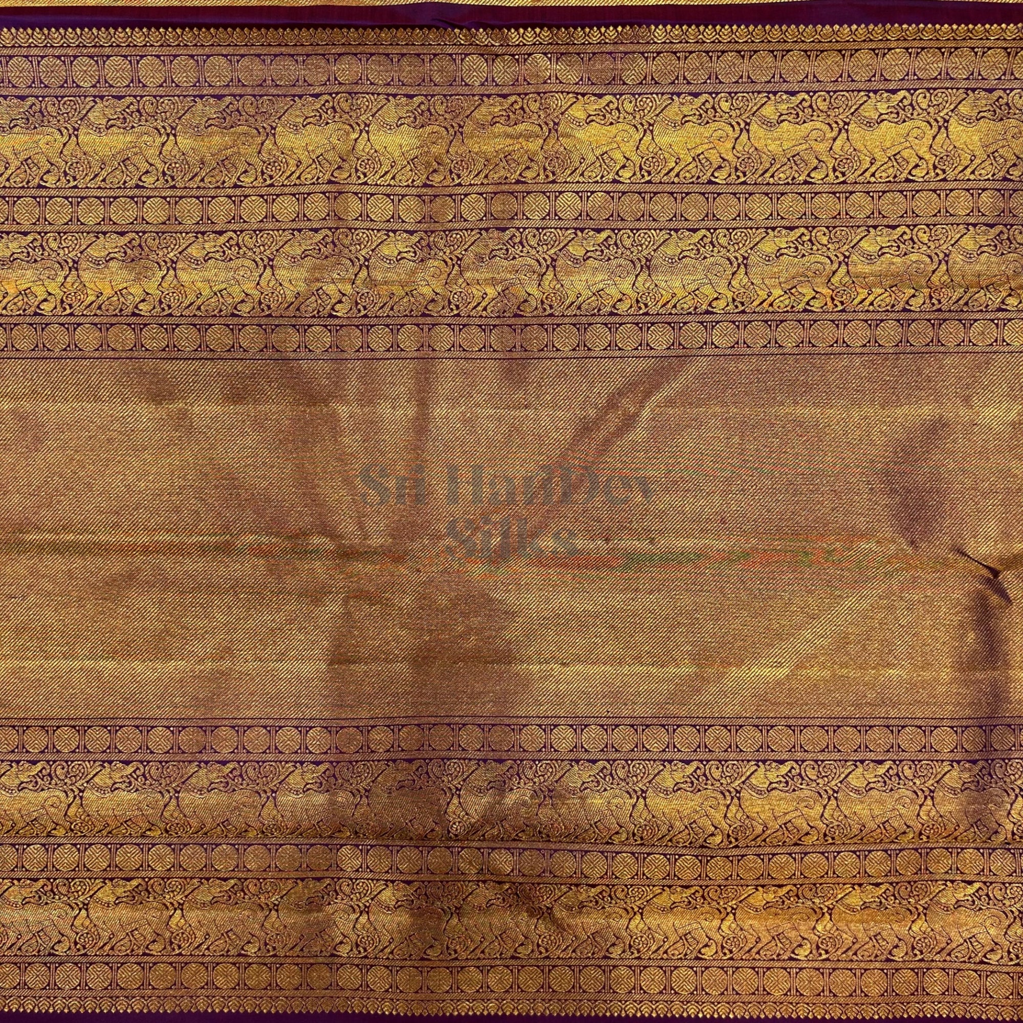 SHS8417 Kanchipuram Pure Handloom Silk Sari