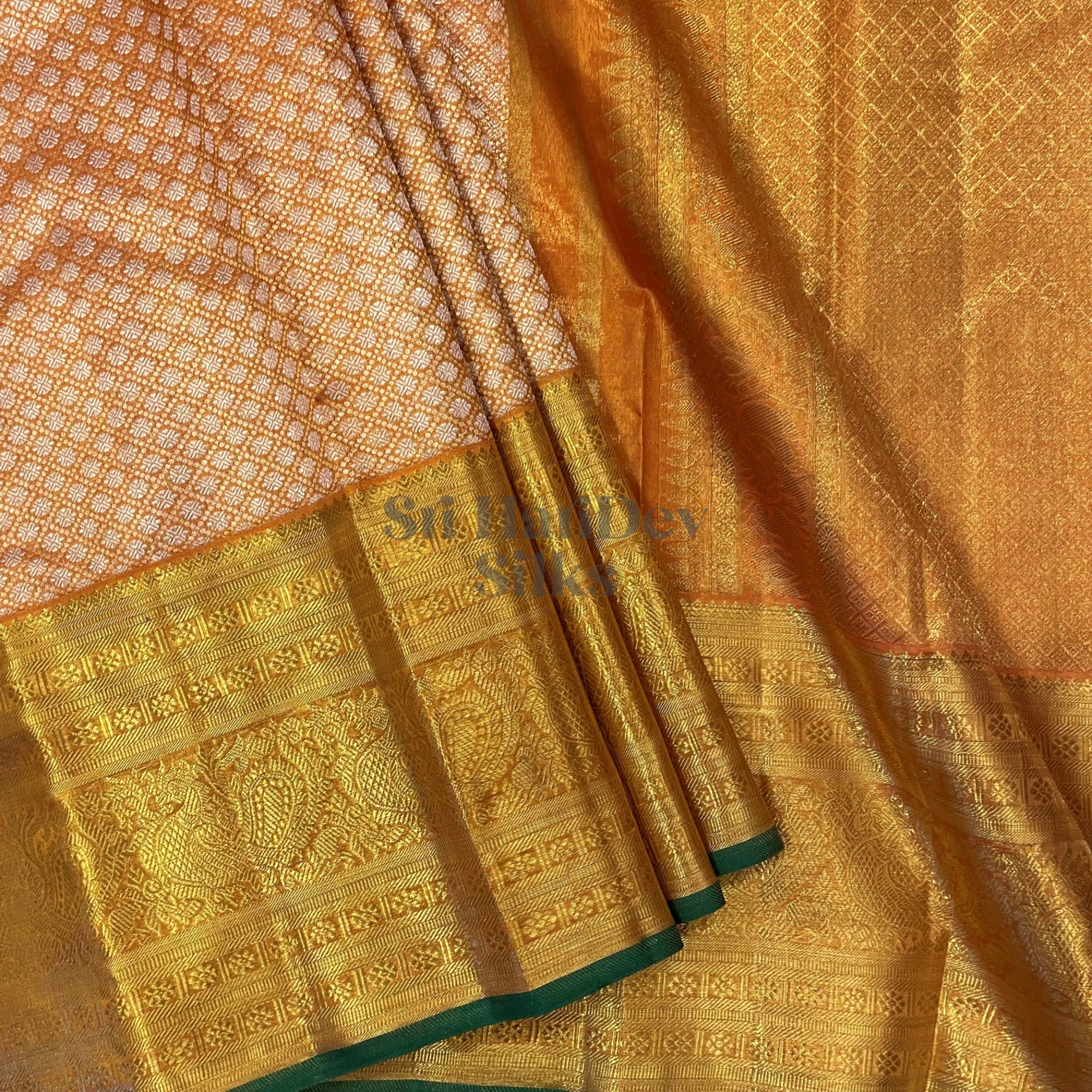 SHS6676 Kanchipuram Pure Handloom Silk Sari