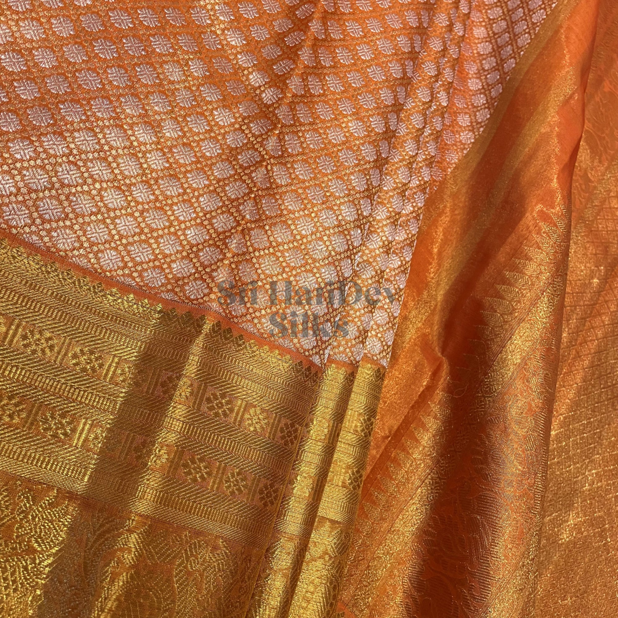 SHS6676 Kanchipuram Pure Handloom Silk Sari