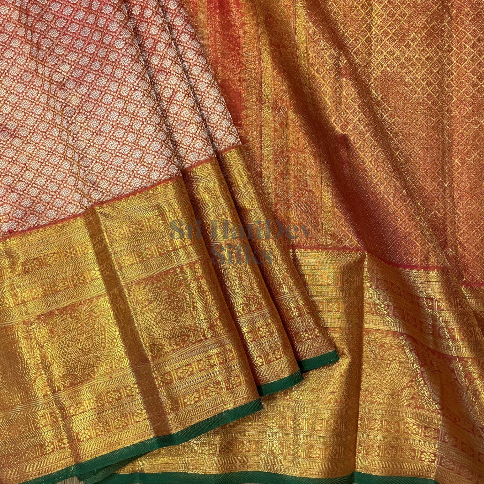 SHS6786 Kanchipuram Wedding Silk Sari