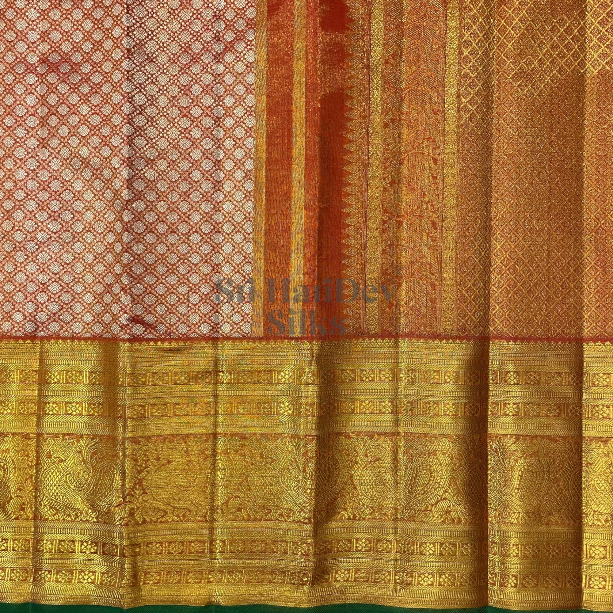 SHS6786 Kanchipuram Wedding Silk Sari
