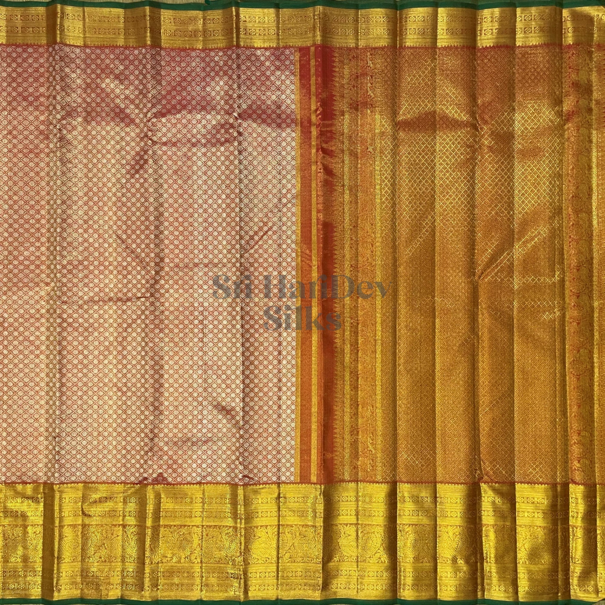 SHS6786 Kanchipuram Wedding Silk Sari
