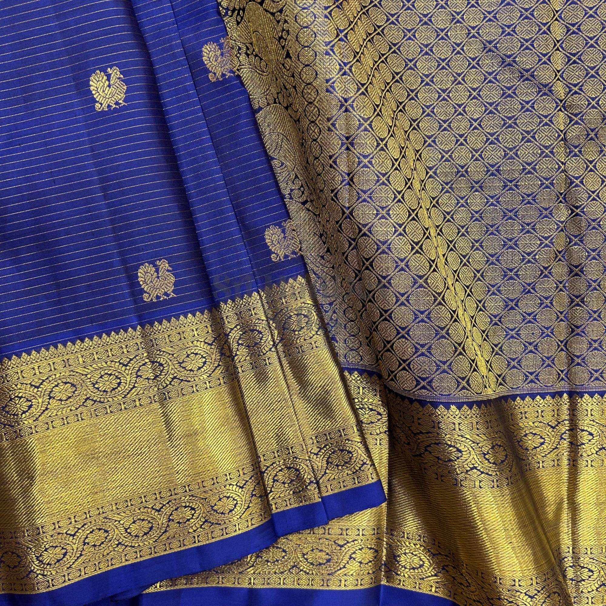SHS5946 Kanchipuram Pure Handloom Silk Sari