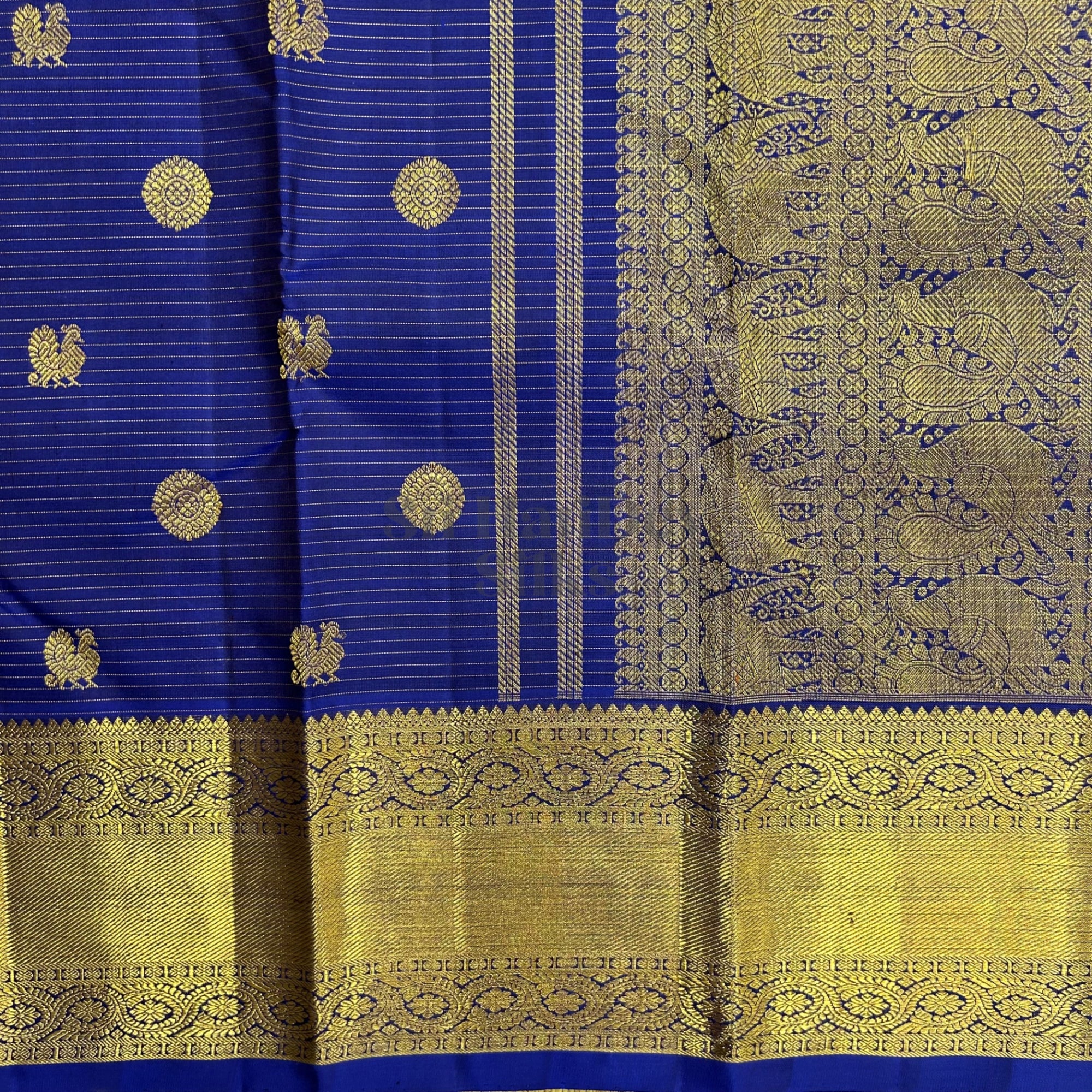 SHS5946 Kanchipuram Pure Handloom Silk Sari