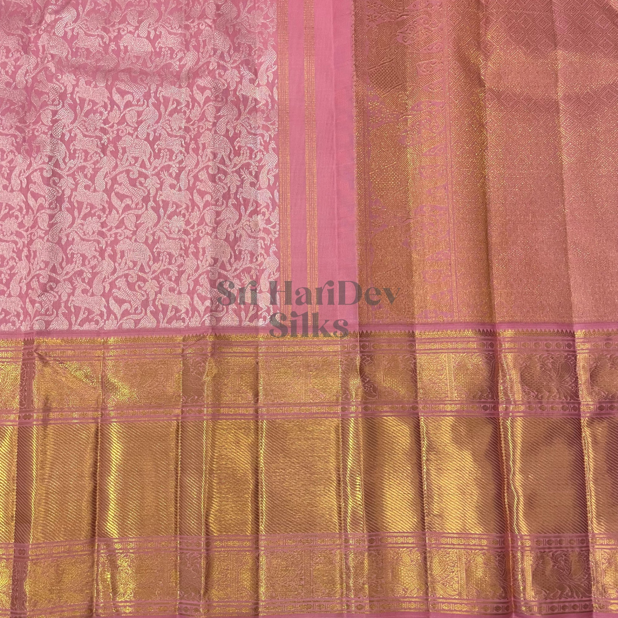 SHS6913 Kanchipuram Pure Handloom Silk Sari