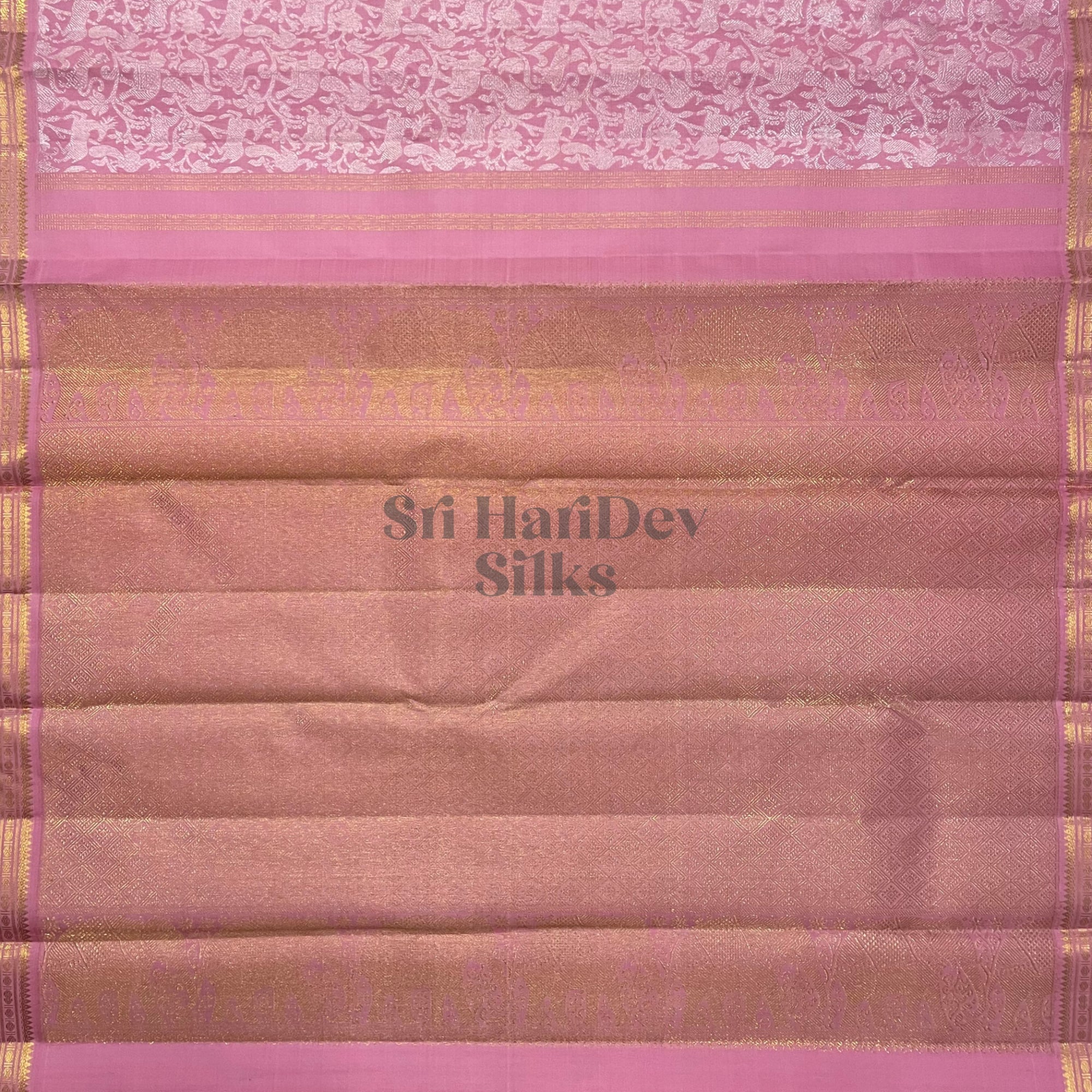 SHS6913 Kanchipuram Pure Handloom Silk Sari