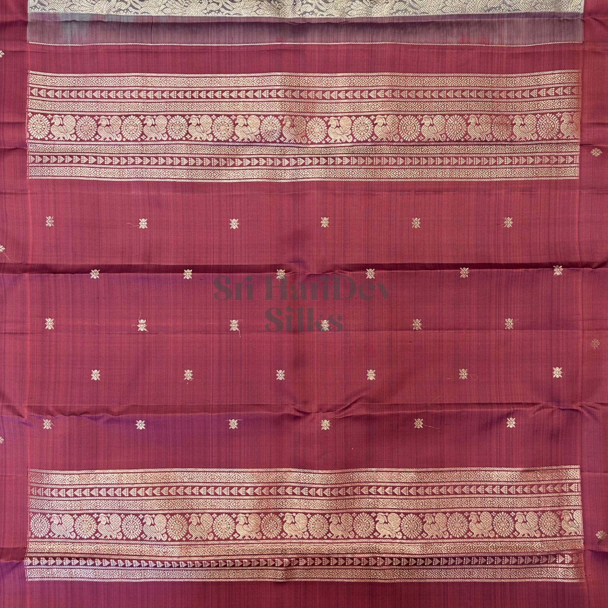 SHS8480 Kanchipuram pure handloom Silk Sari