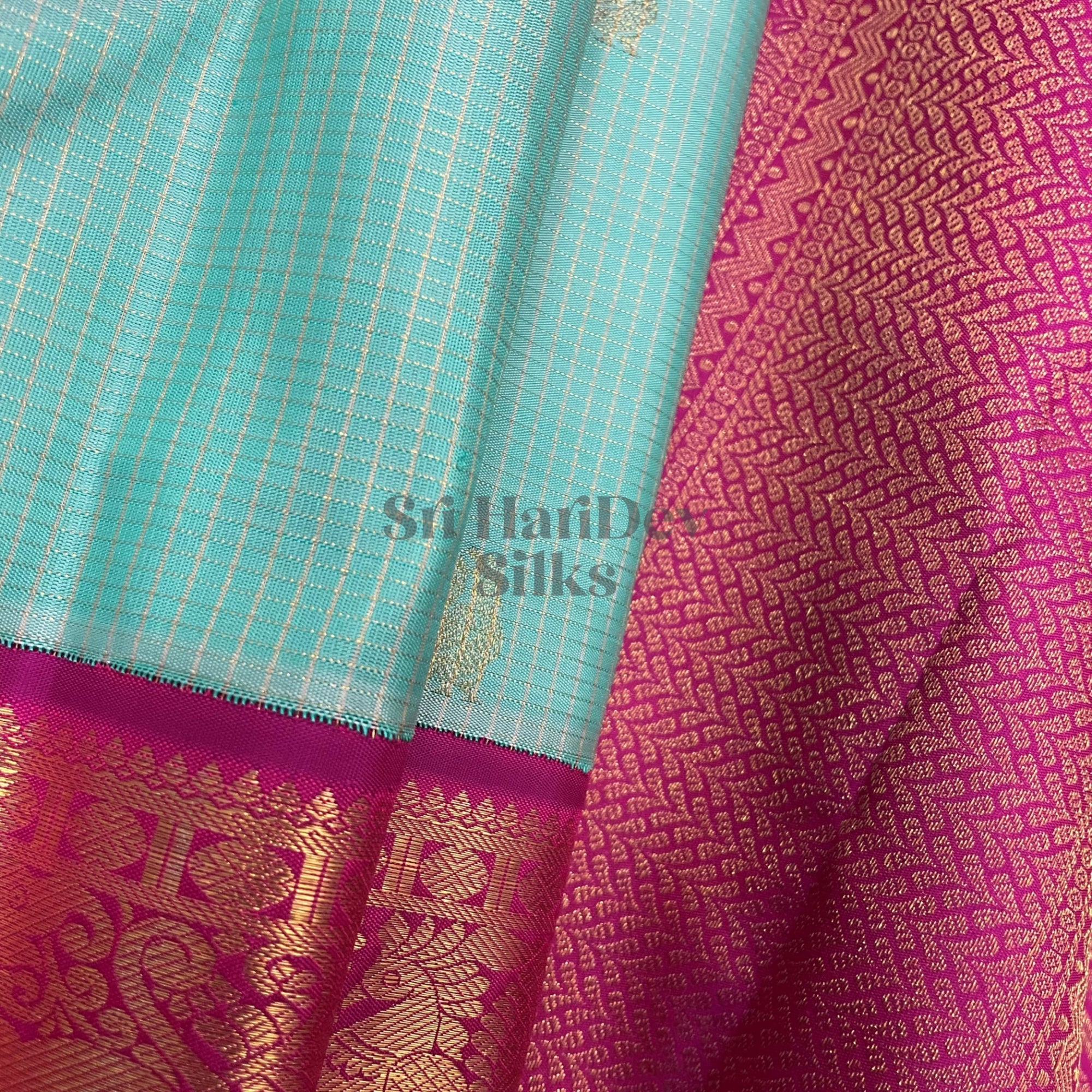 SHS7094 Kanchipuram Pure Handloom Silk Sari