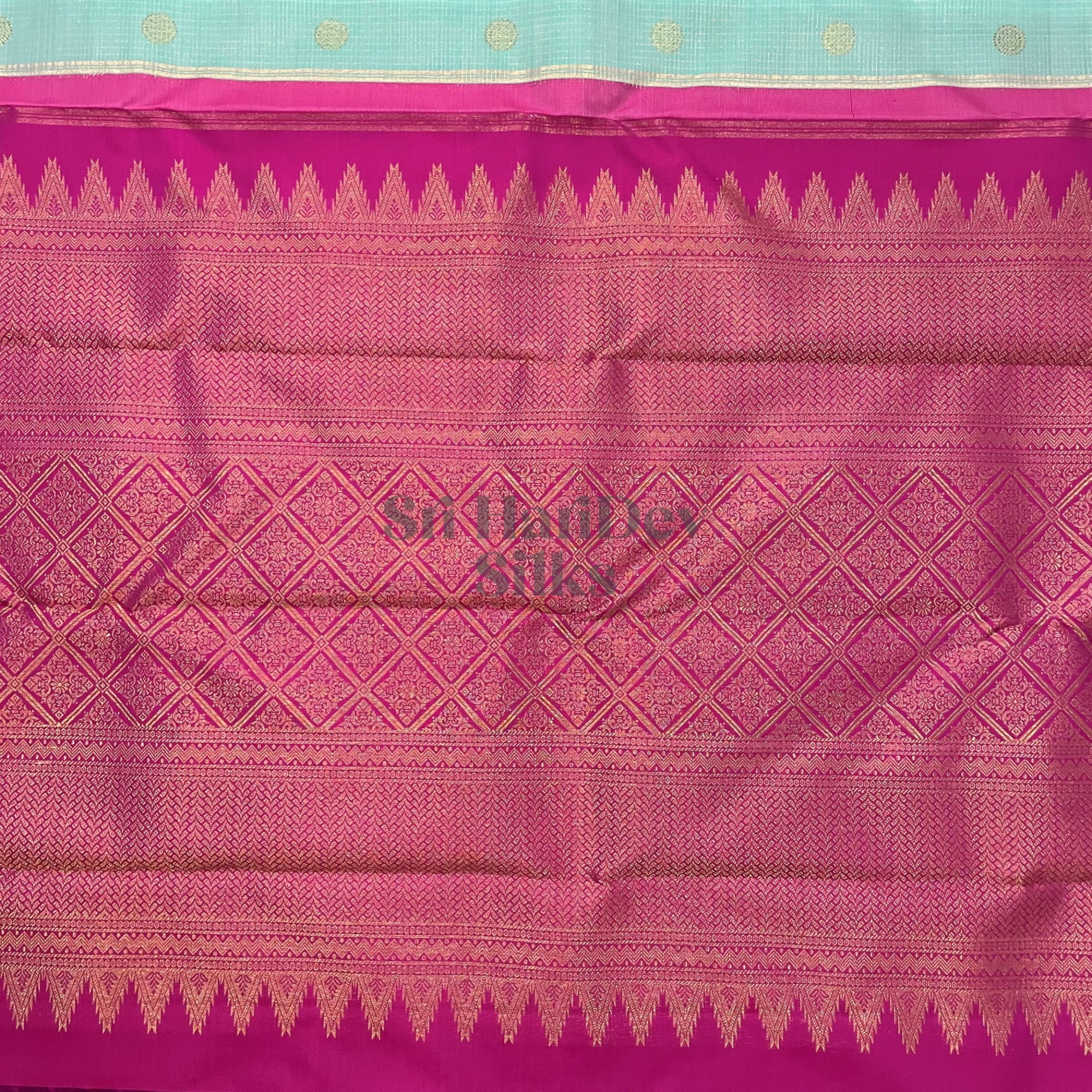 SHS7094 Kanchipuram Pure Handloom Silk Sari
