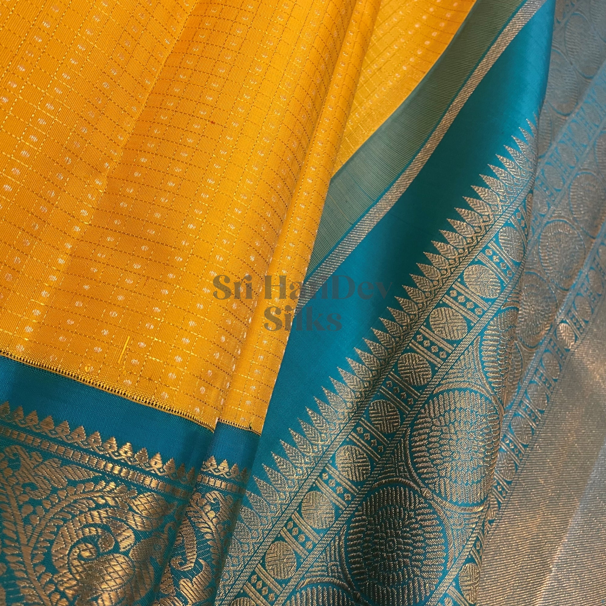 SHS6966 Kanchipuram Pure Handloom Silk Sari