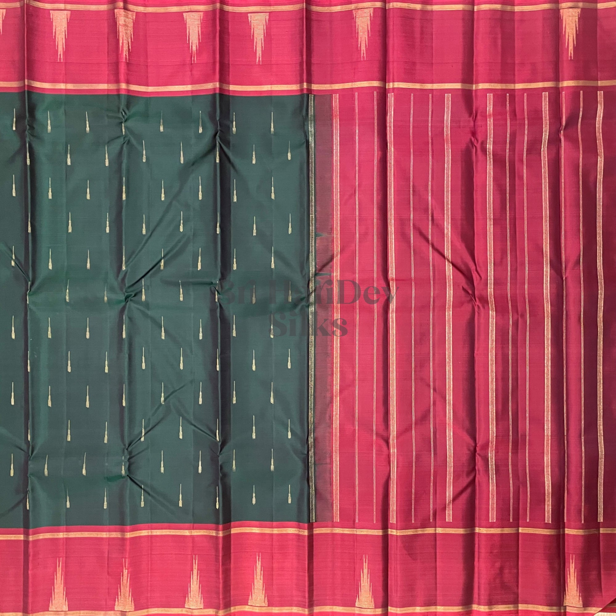 SHS6364 Kanchipuram Pure Handloom Silk Sari