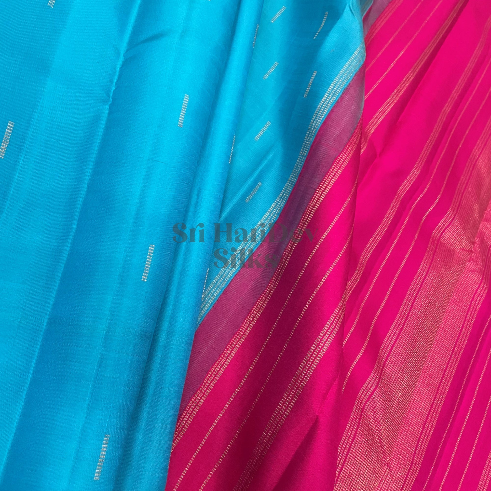 SHS7095 Kanchipuram Pure Handloom Silk Sari