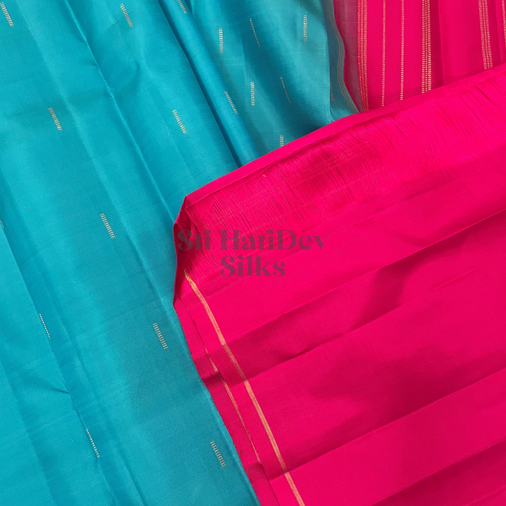 SHS7095 Kanchipuram Pure Handloom Silk Sari