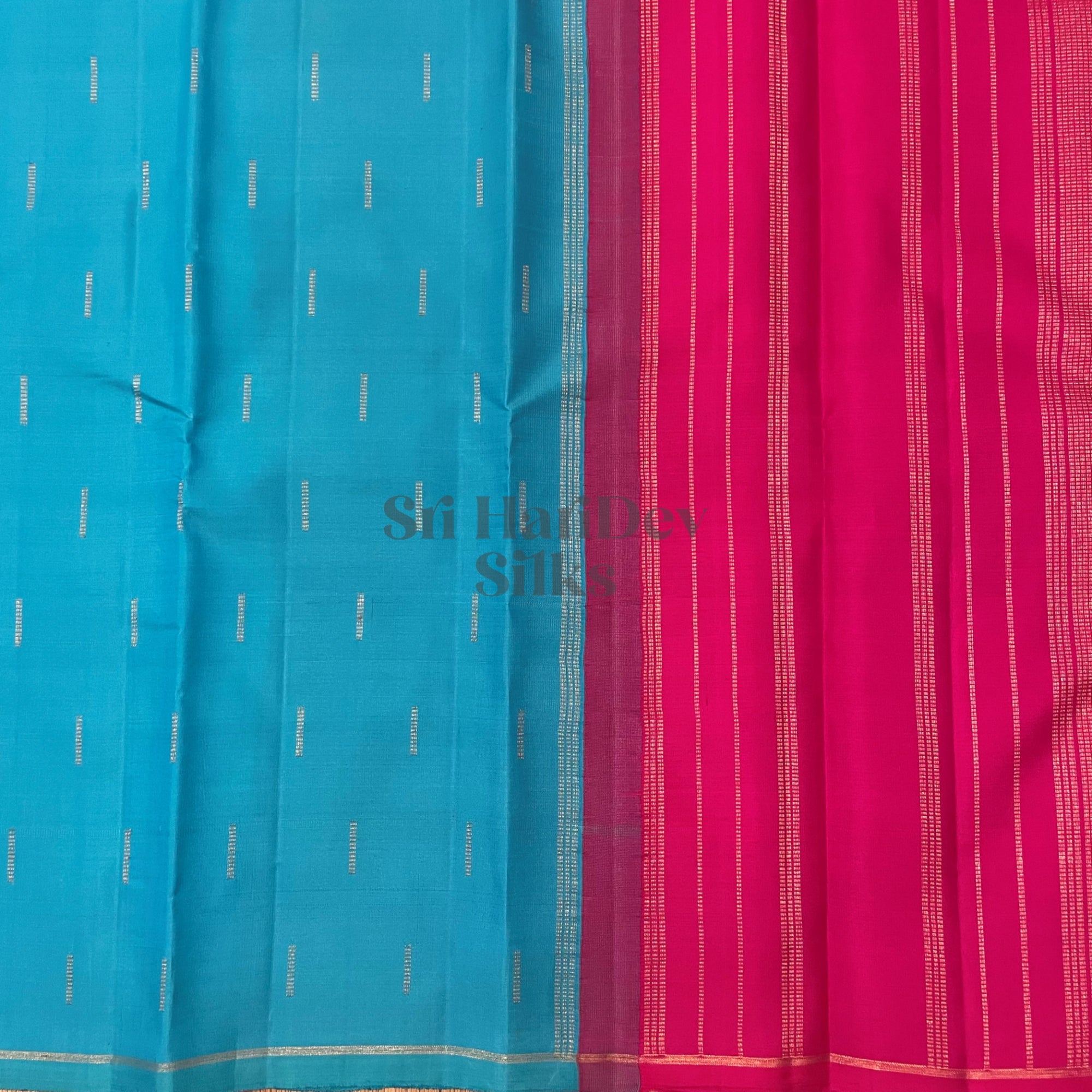 SHS7095 Kanchipuram Pure Handloom Silk Sari