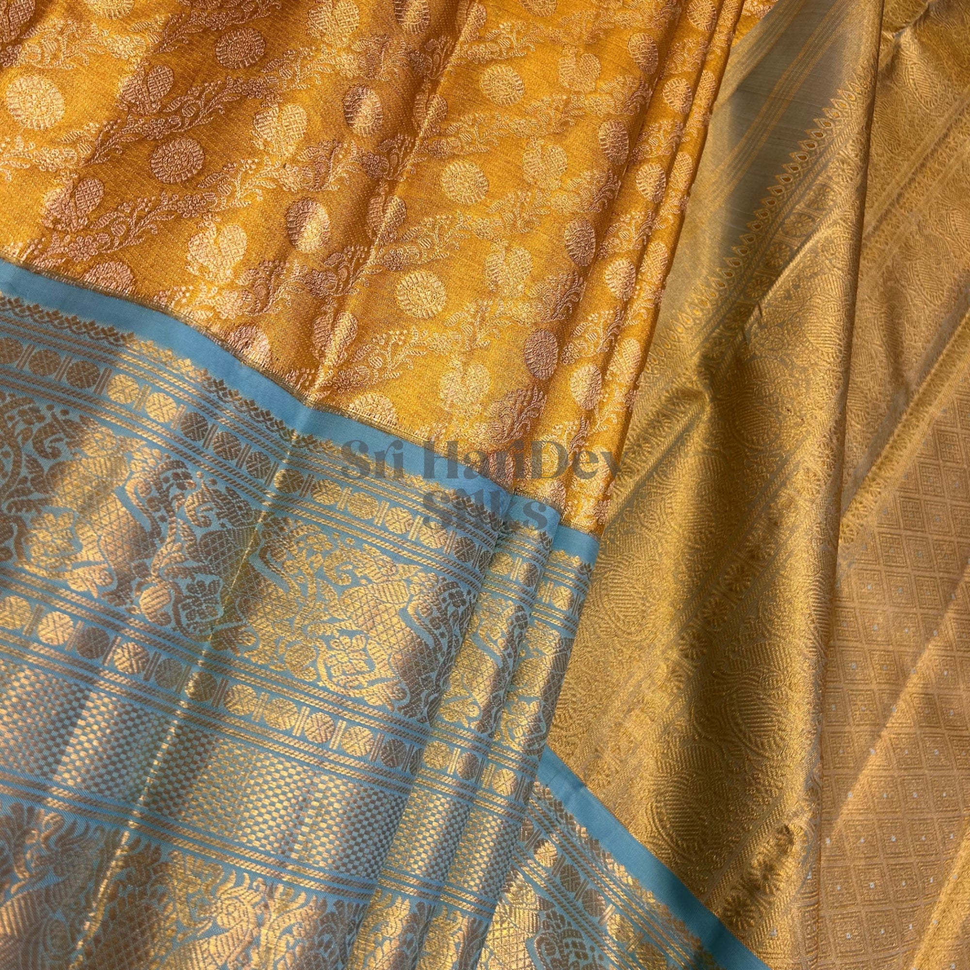 SHSTAN01 Kanchipuram Pure Handloom Silk Sari