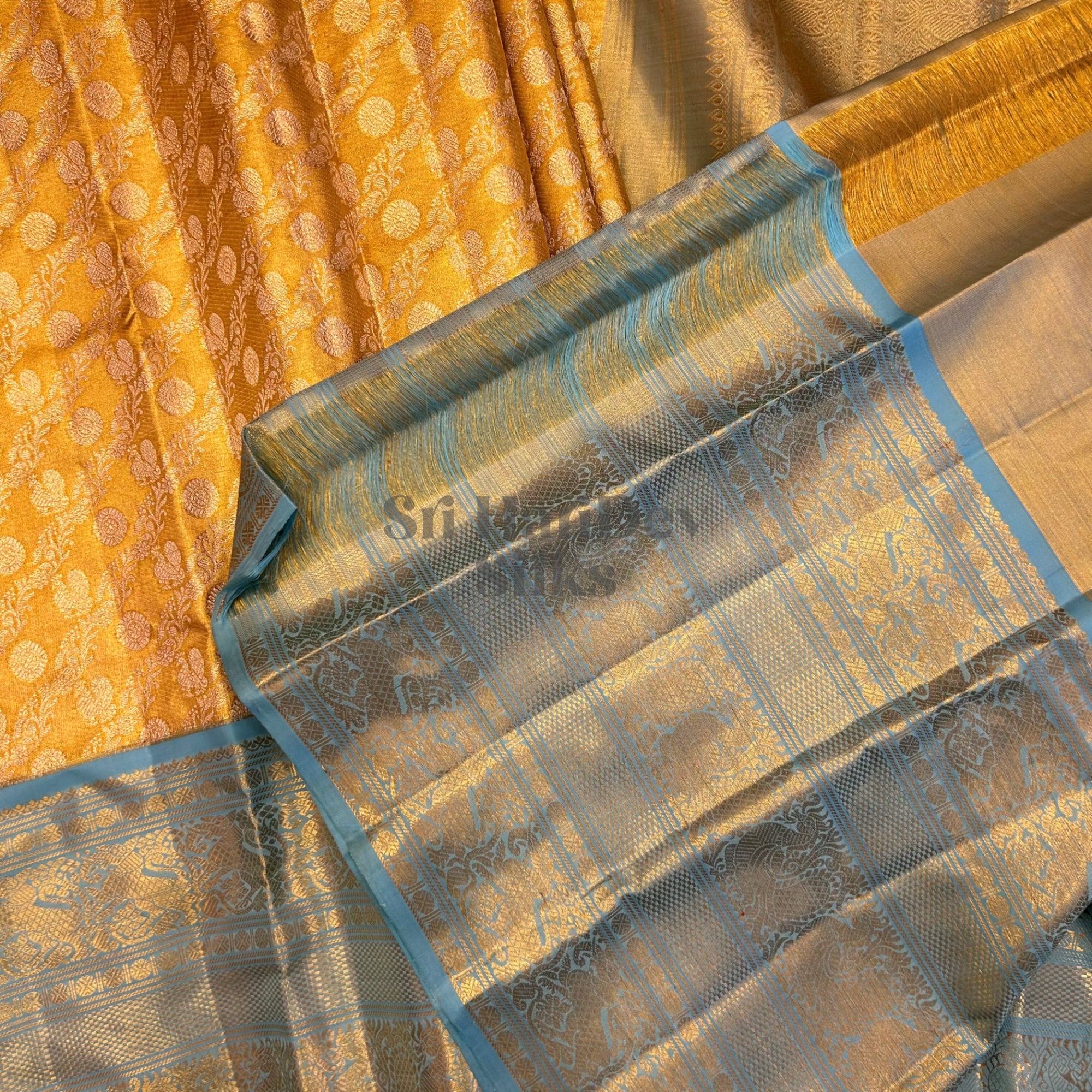 SHSTAN01 Kanchipuram Pure Handloom Silk Sari