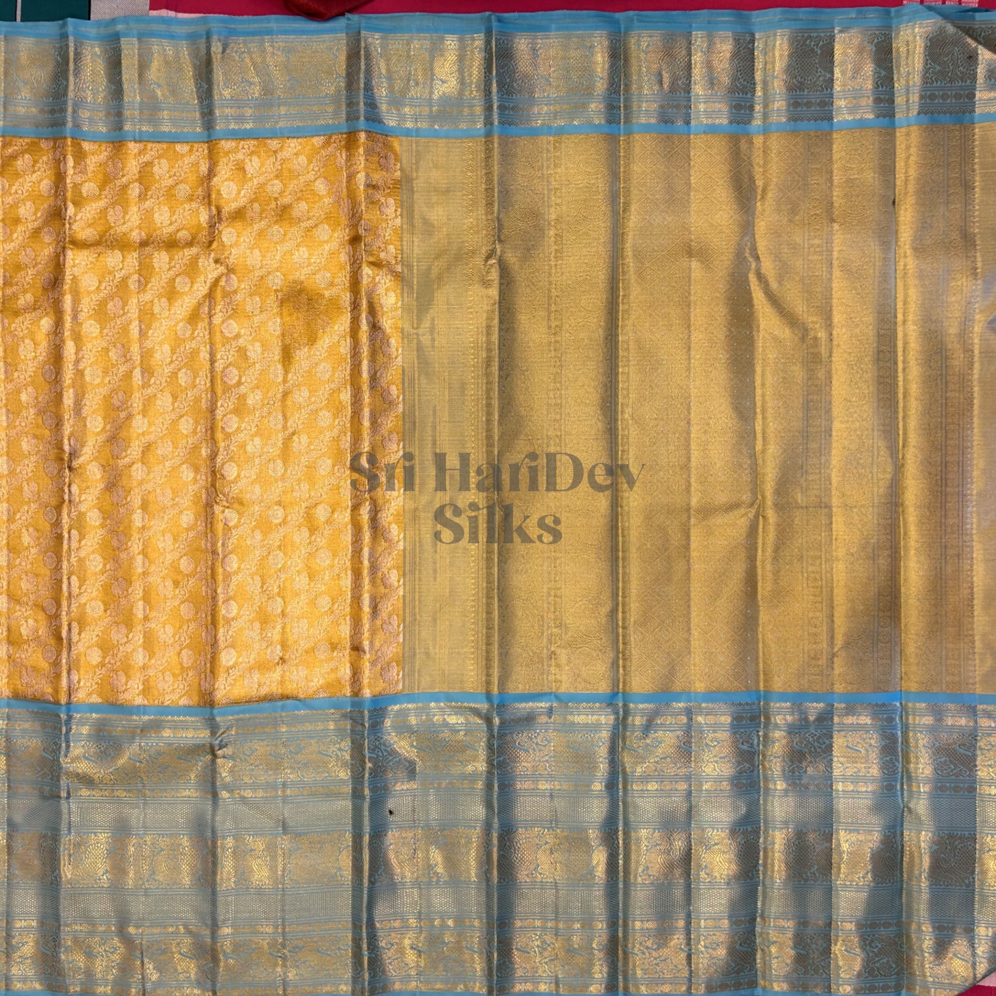 SHSTAN01 Kanchipuram Pure Handloom Silk Sari