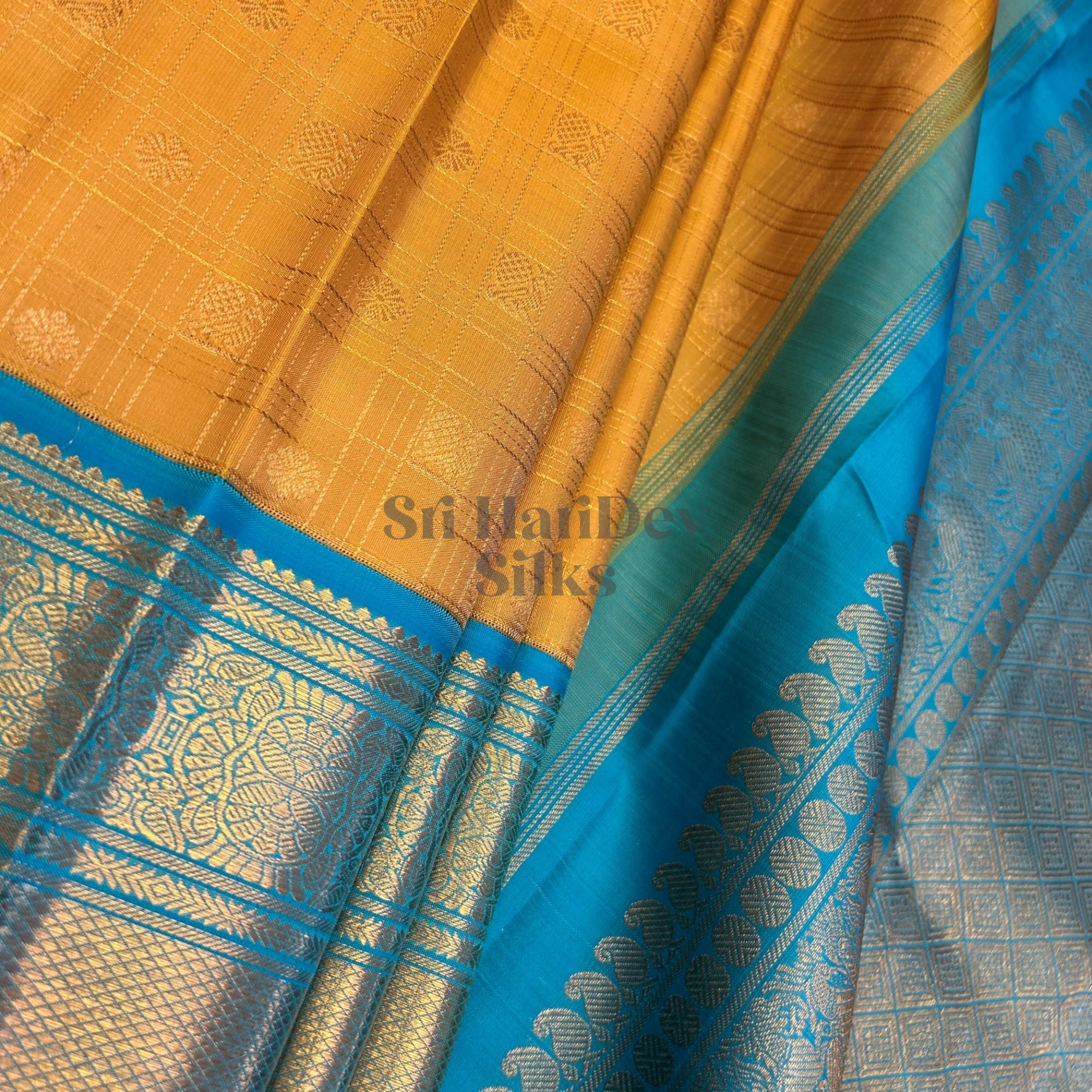 SHS8549 Kanchipuram pure handloom Silk Sari