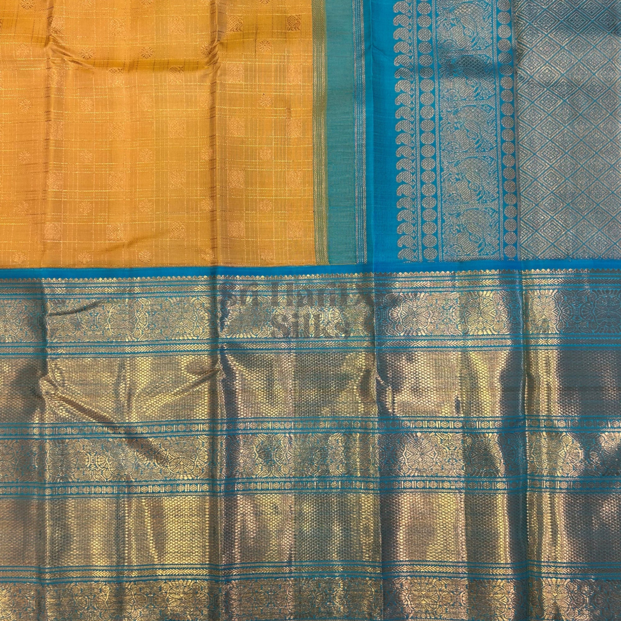 SHS8549 Kanchipuram pure handloom Silk Sari
