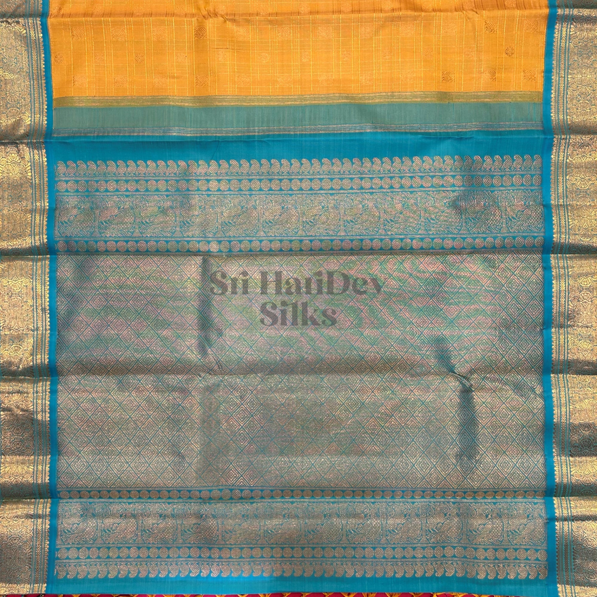 SHS8549 Kanchipuram pure handloom Silk Sari