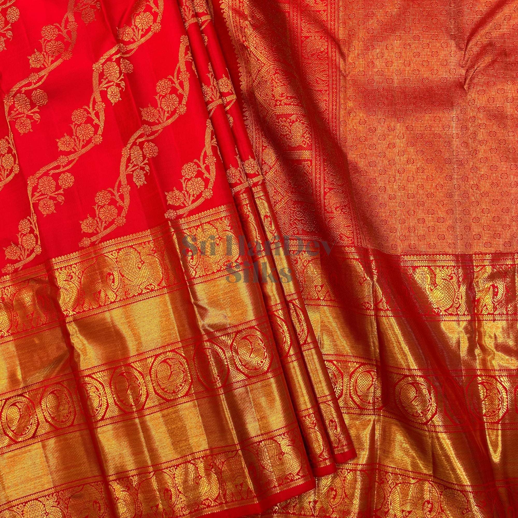 SHS8557 Kanchipuram Handloom Silk Saree