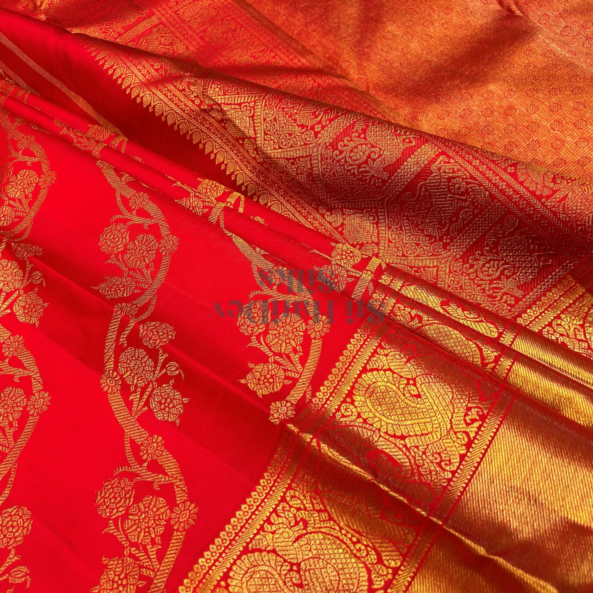 SHS8557 Kanchipuram Handloom Silk Saree