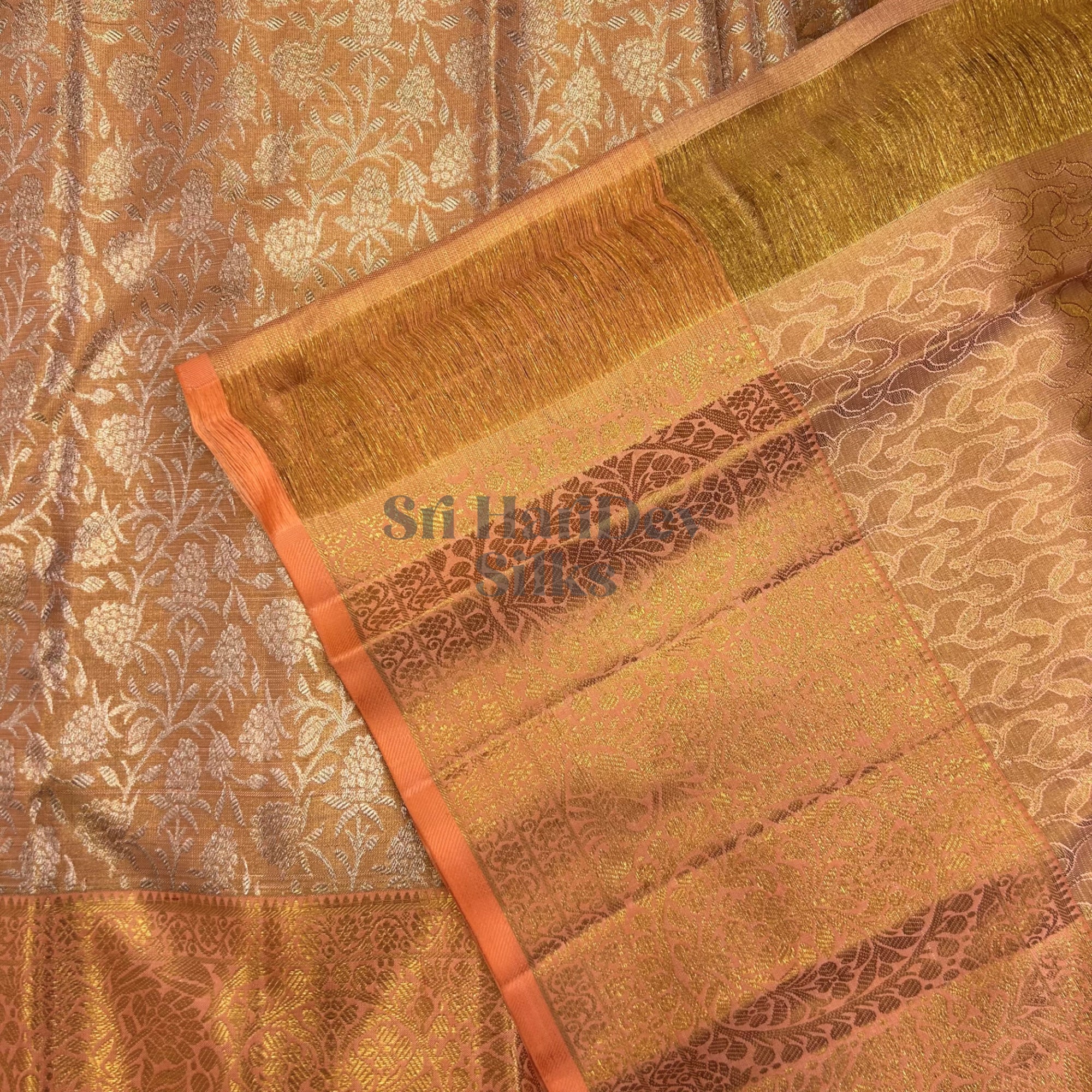 SHS8844 Kanchipuram Pure Handloom Silk Sari