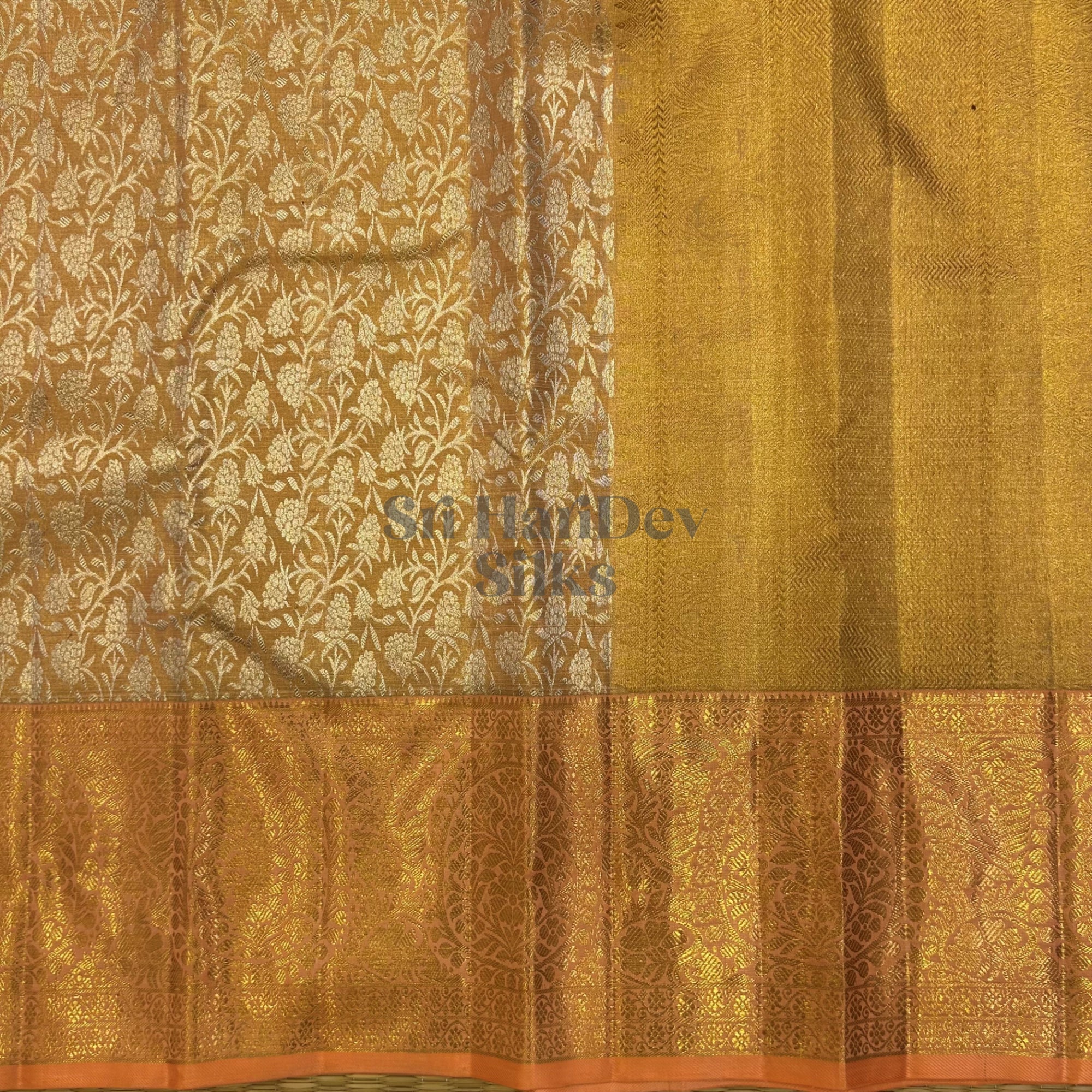 SHS8844 Kanchipuram Pure Handloom Silk Sari