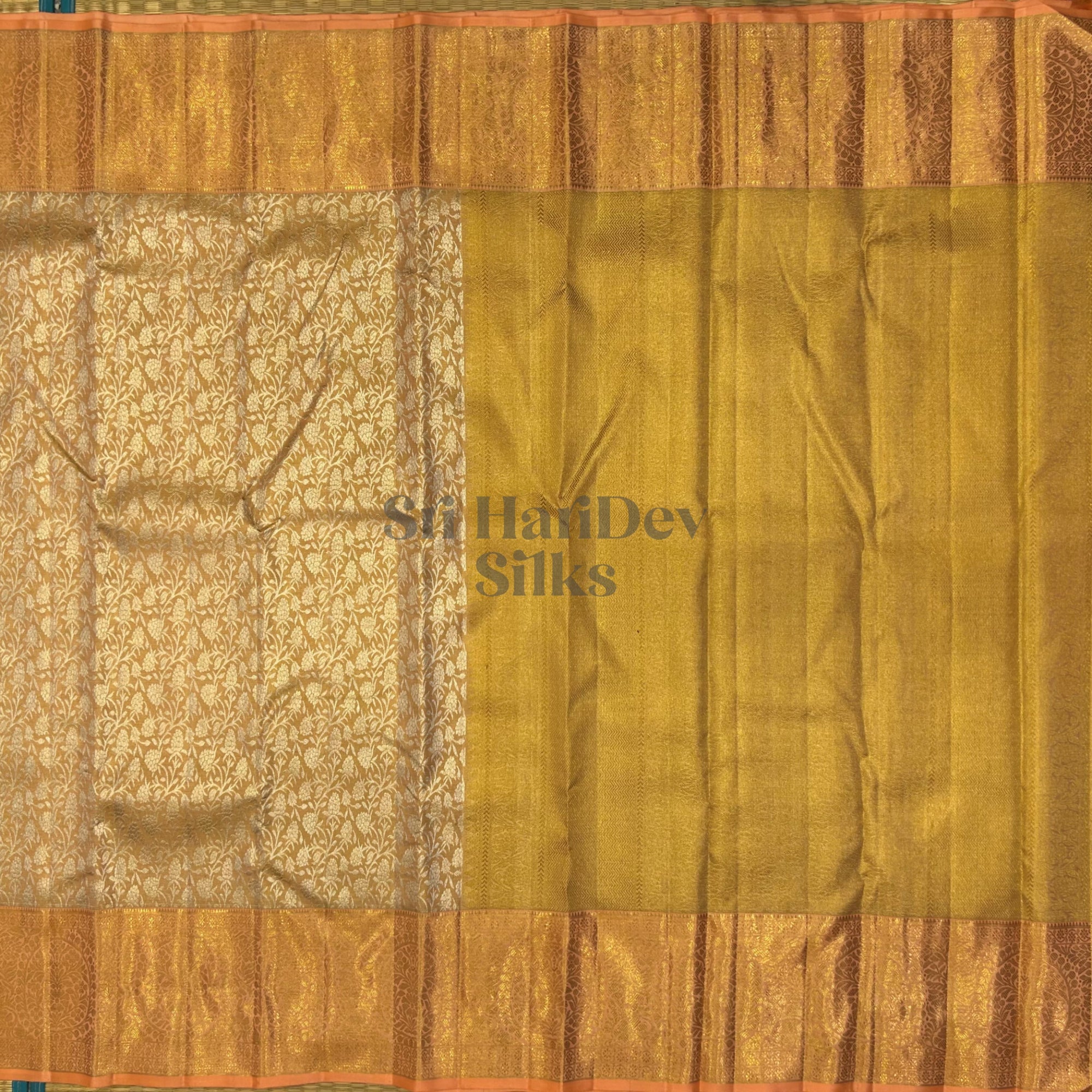 SHS8844 Kanchipuram Pure Handloom Silk Sari