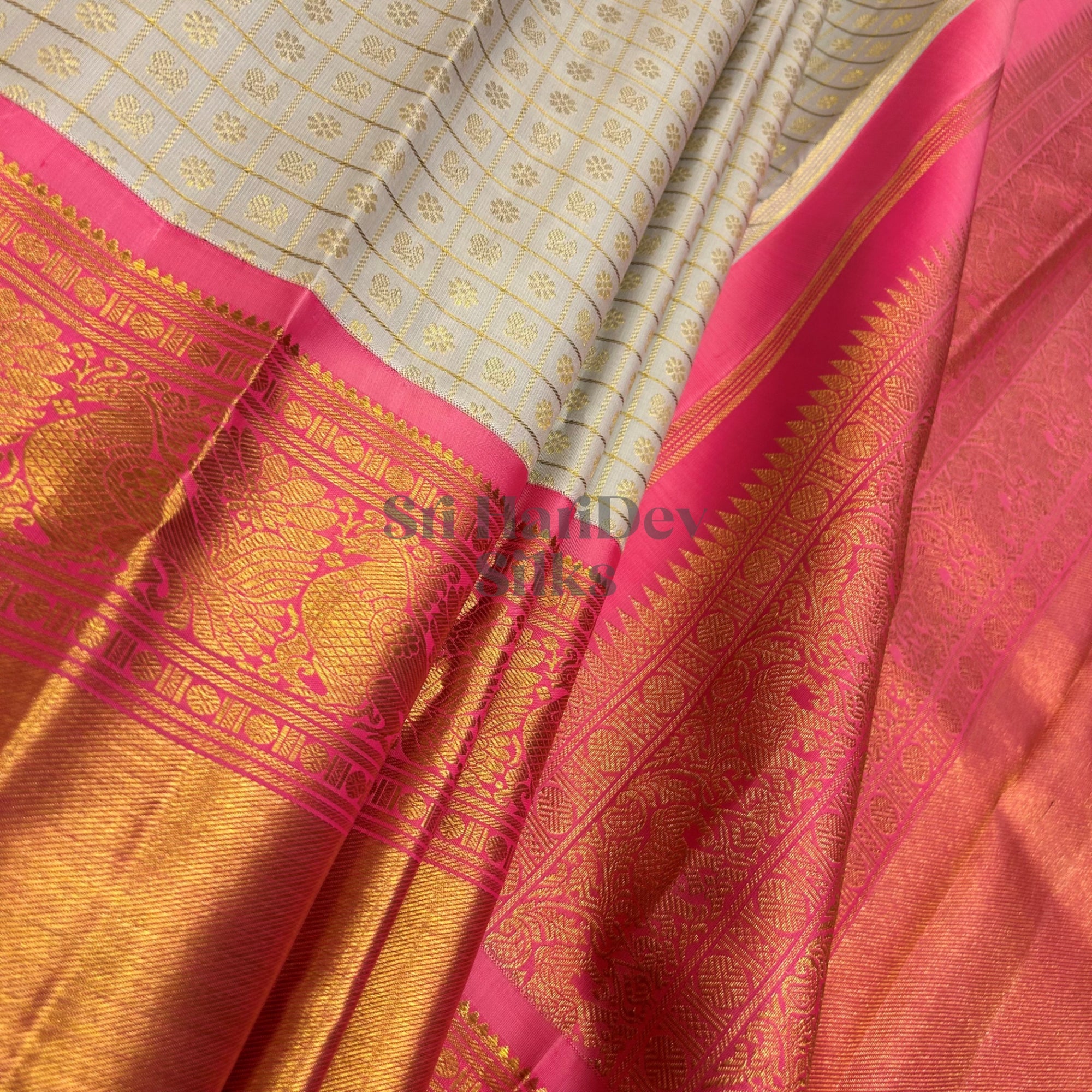 SHS8783 Kanchipuram Handloom Silk Saree