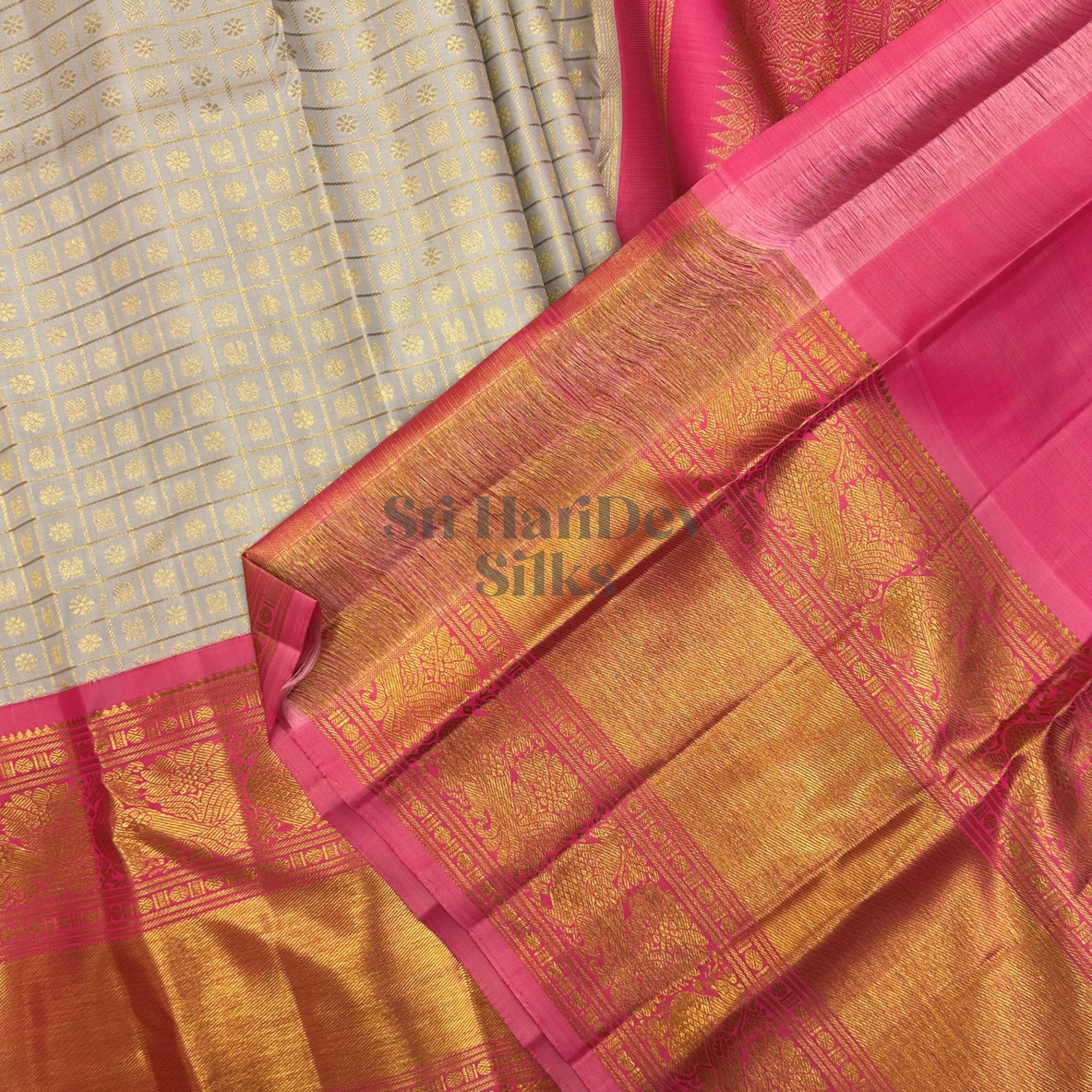SHS8783 Kanchipuram Handloom Silk Saree