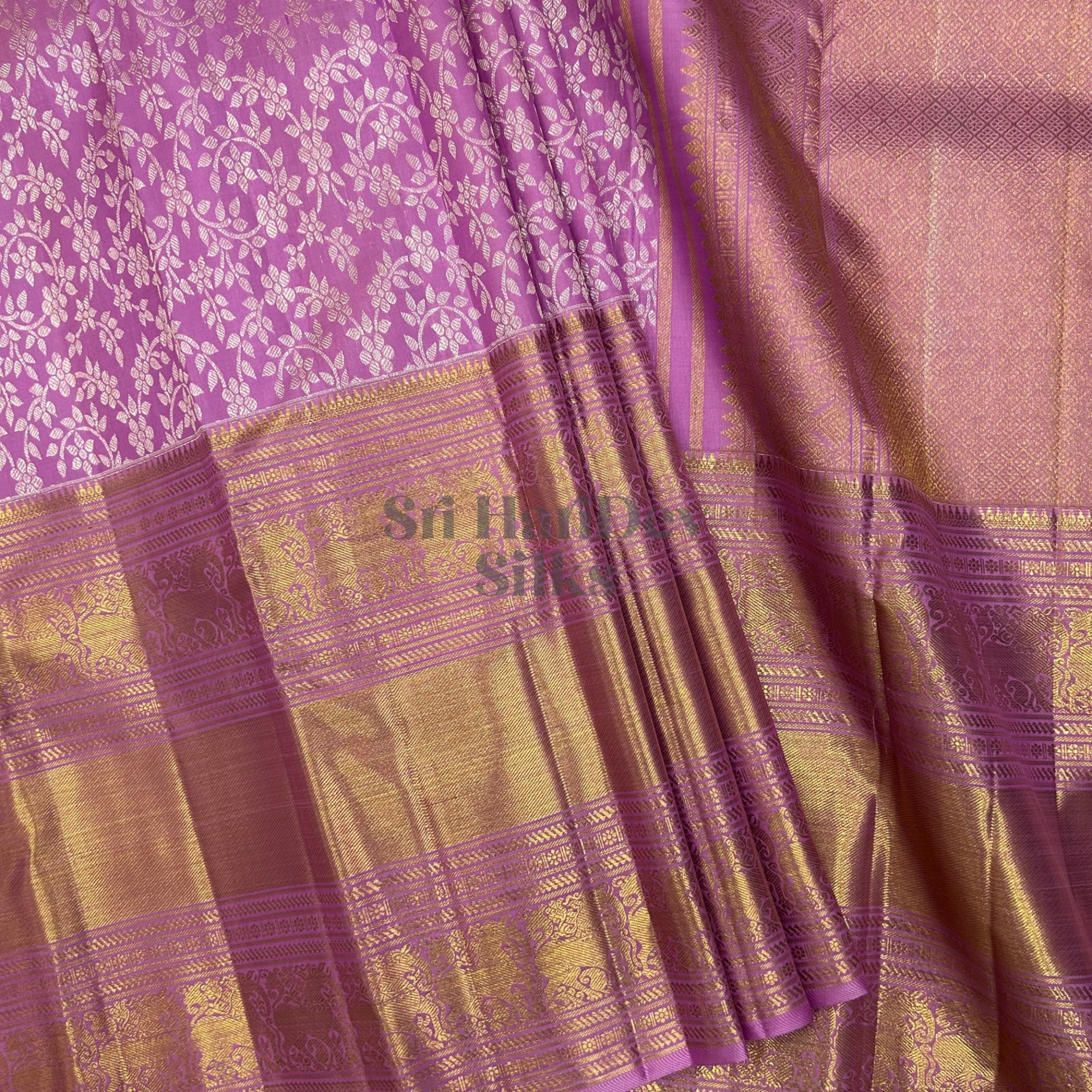 SHS8781 Kanchipuram Handloom Silk Saree