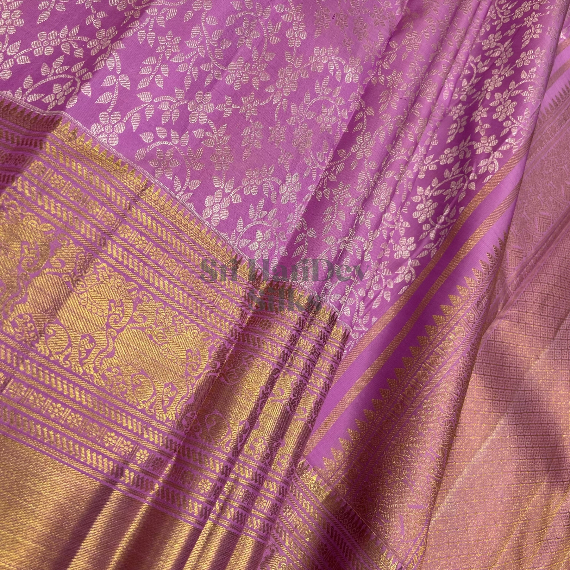 SHS8781 Kanchipuram Handloom Silk Saree