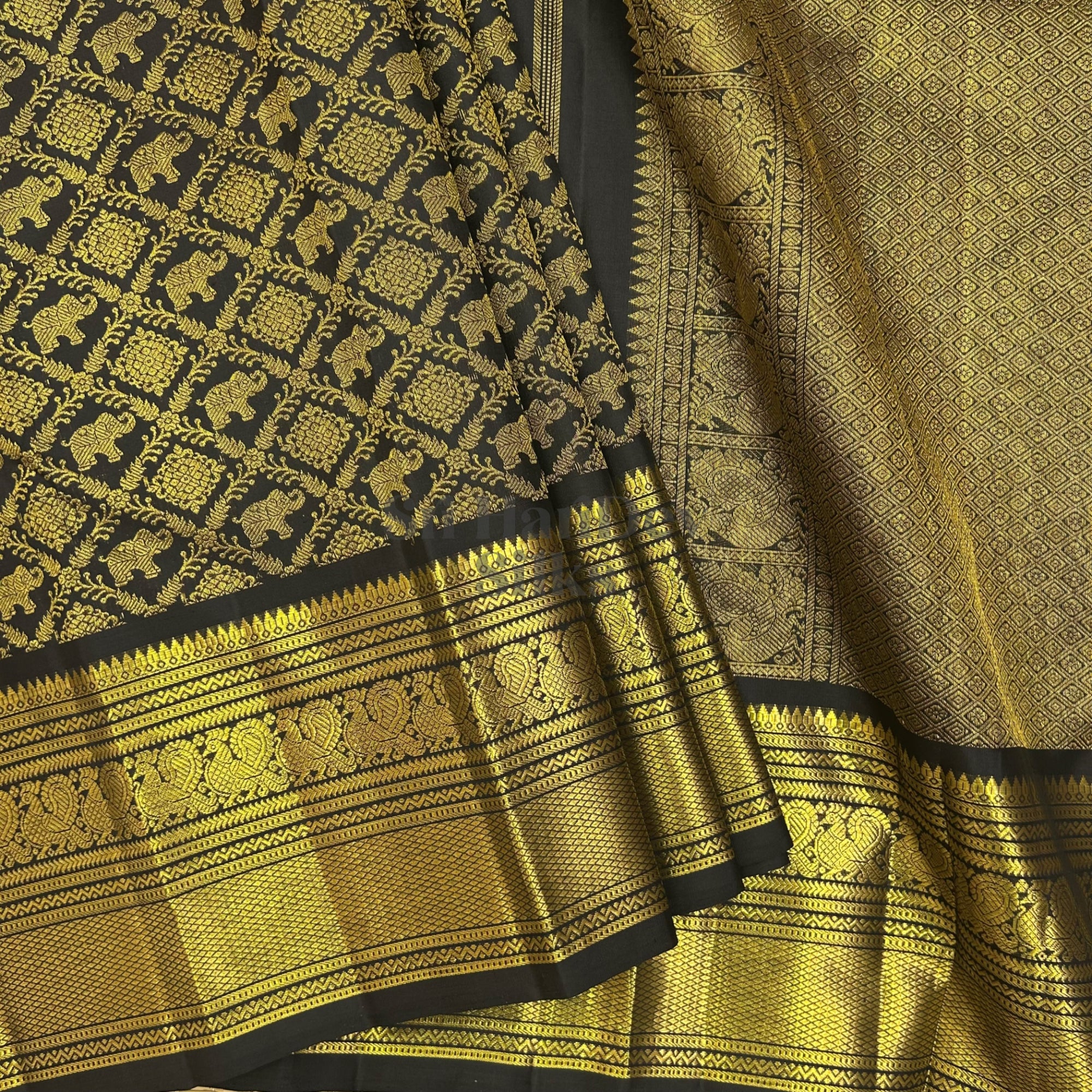 SHS8802 Kanchipuram pure handloom Silk Sari