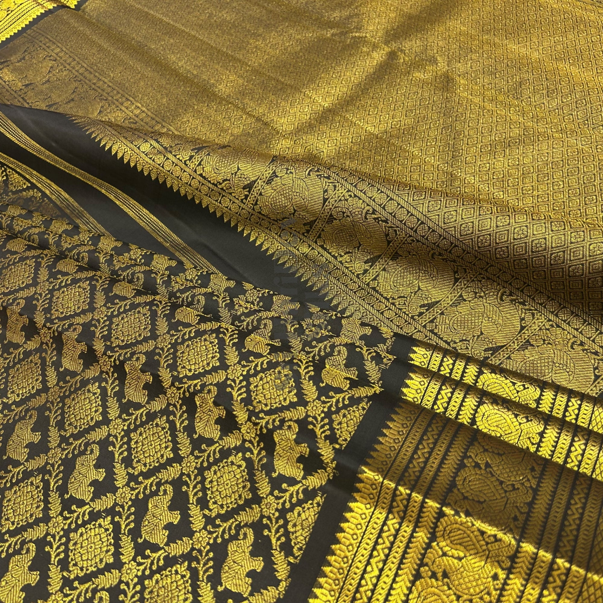 SHS8802 Kanchipuram pure handloom Silk Sari