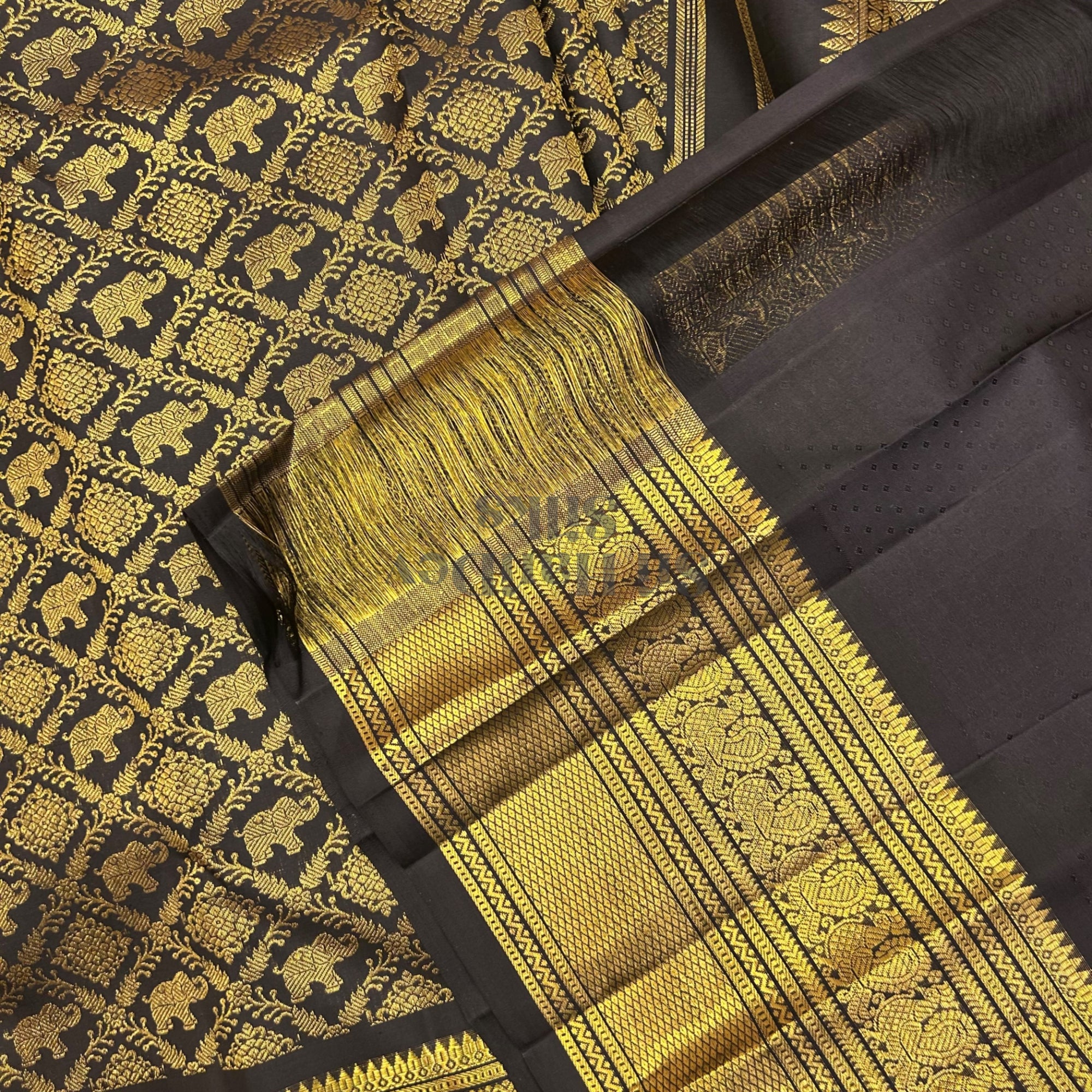 SHS8802 Kanchipuram pure handloom Silk Sari