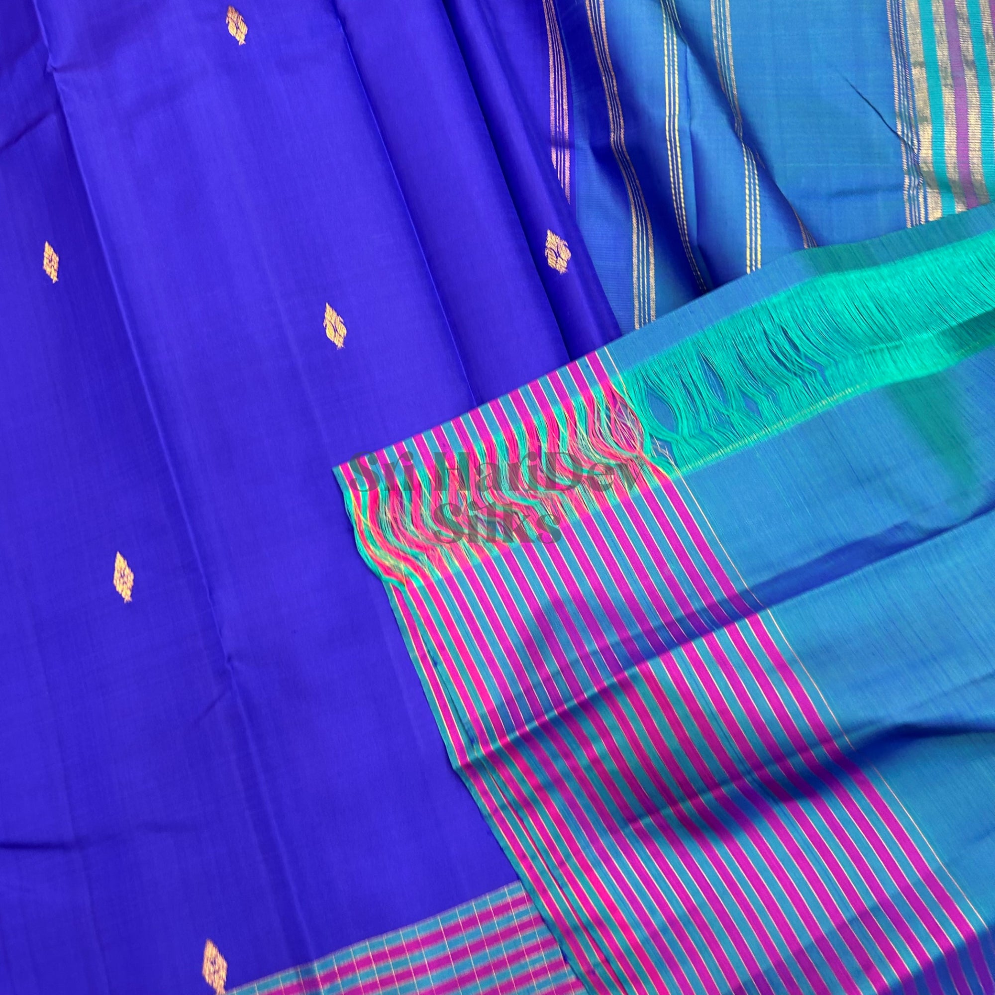 SHS8986 Kanchipuram Pure Handloom Silk Sari