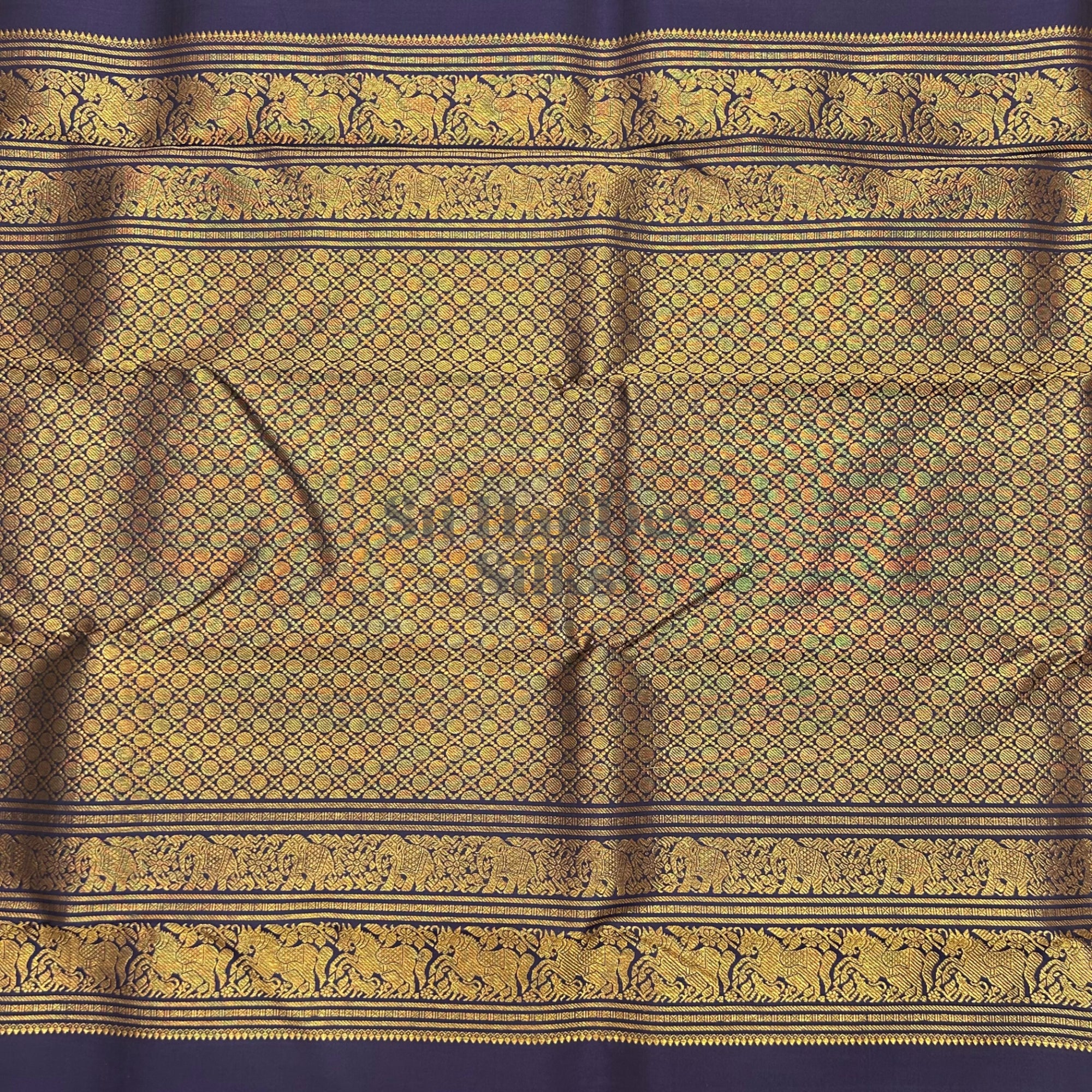 SHS8988 Kanchipuram Pure Handloom Silk Sari