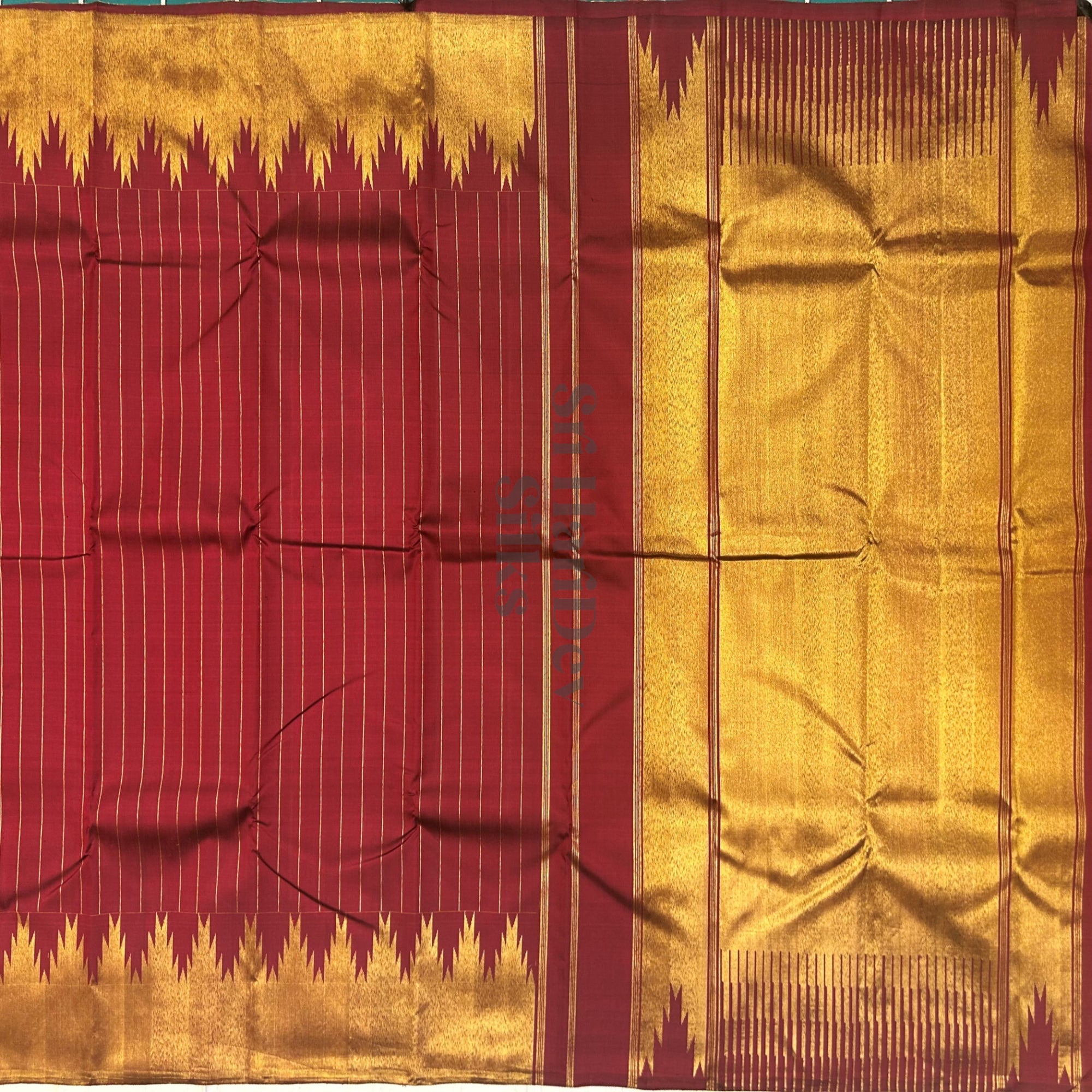 SHS9021 Kanchipuram Pure Handloom Silk Sari