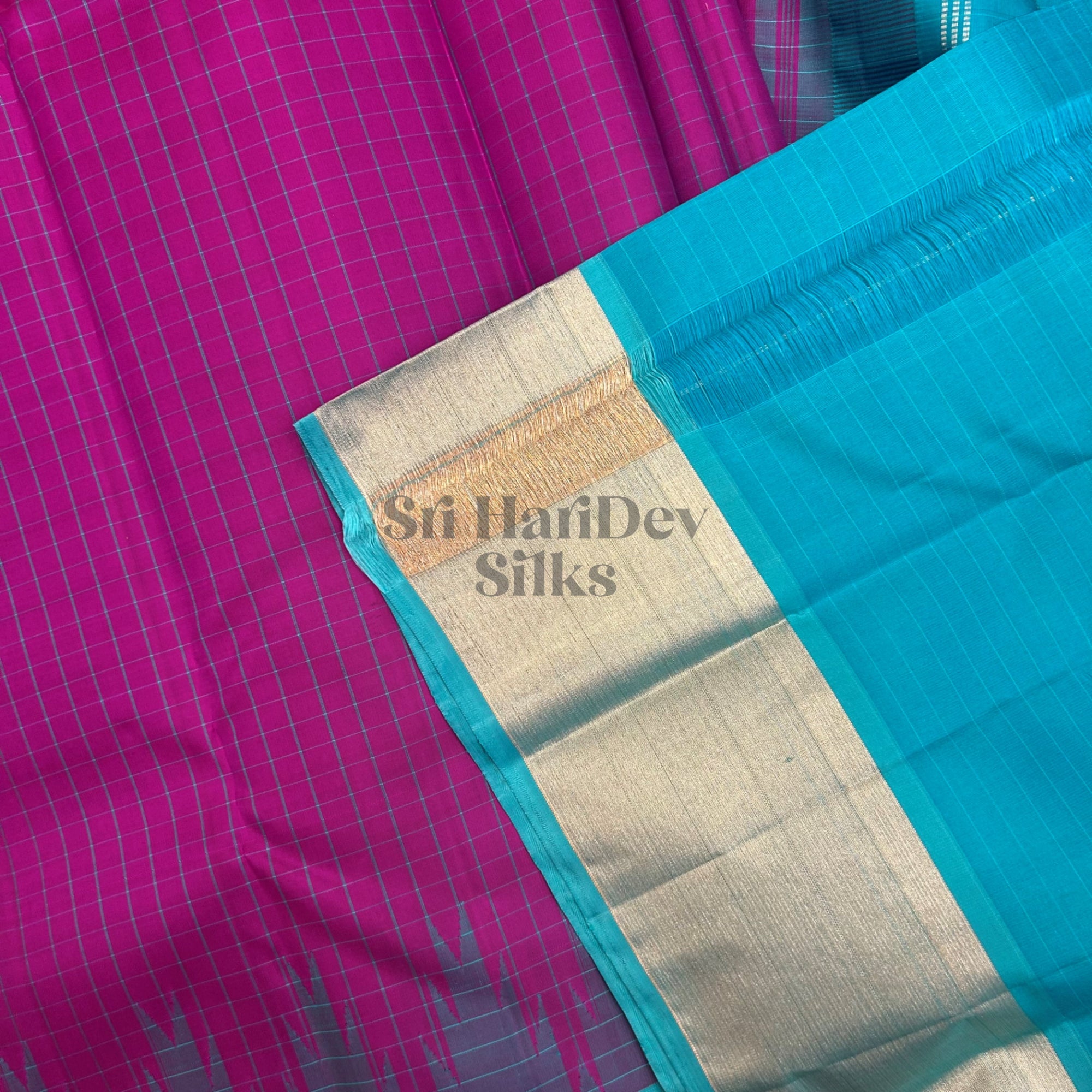 SHS8979 Kanchipuram Pure Handloom Silk Sari